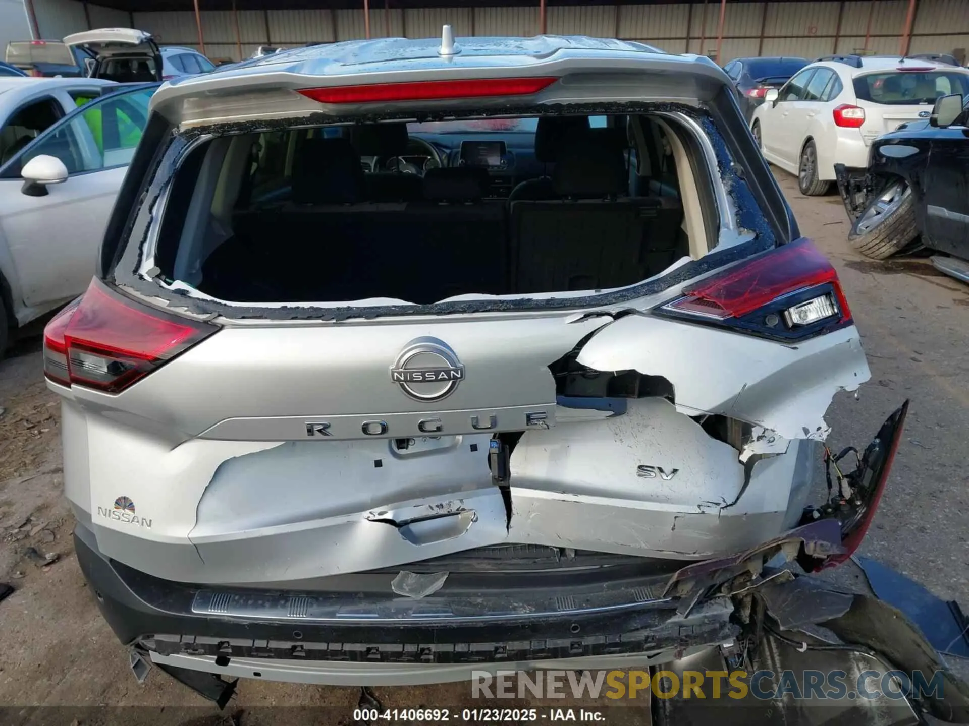 17 Фотография поврежденного автомобиля JN8BT3BA7PW436735 NISSAN ROGUE 2023