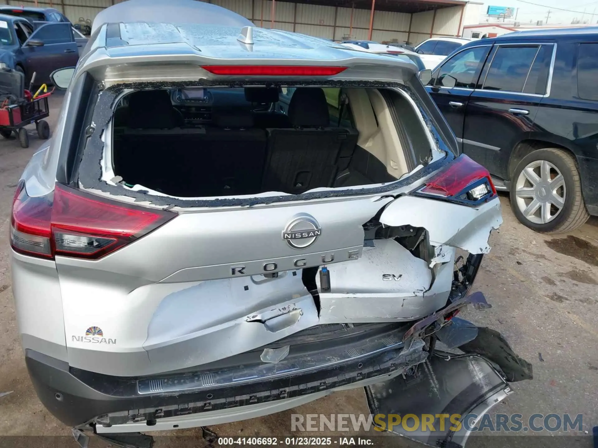 6 Фотография поврежденного автомобиля JN8BT3BA7PW436735 NISSAN ROGUE 2023