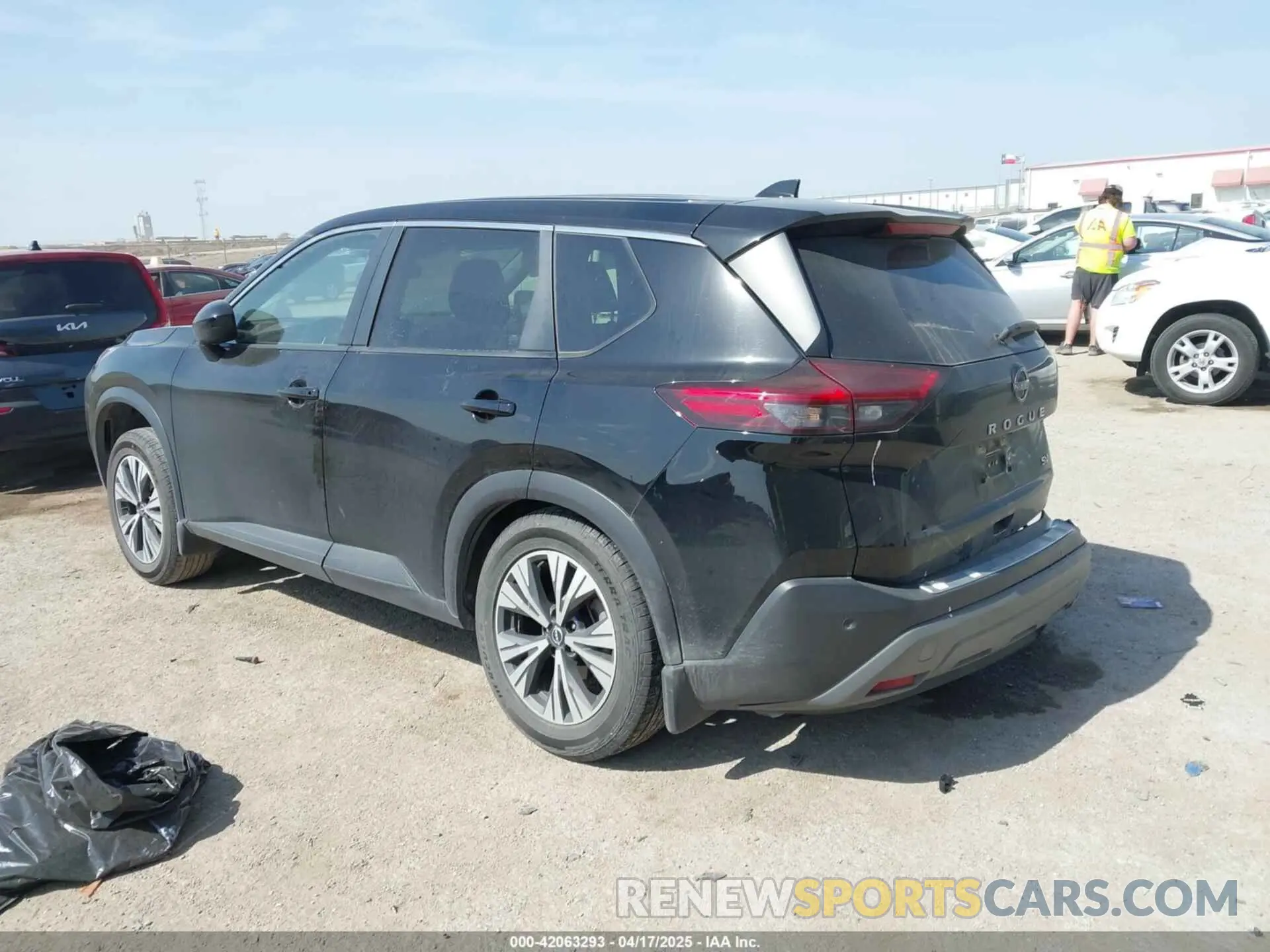 3 Фотография поврежденного автомобиля JN8BT3BA8PW005658 NISSAN ROGUE 2023