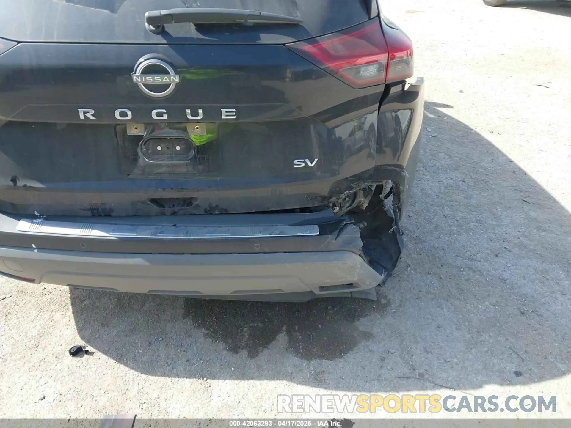 6 Фотография поврежденного автомобиля JN8BT3BA8PW005658 NISSAN ROGUE 2023