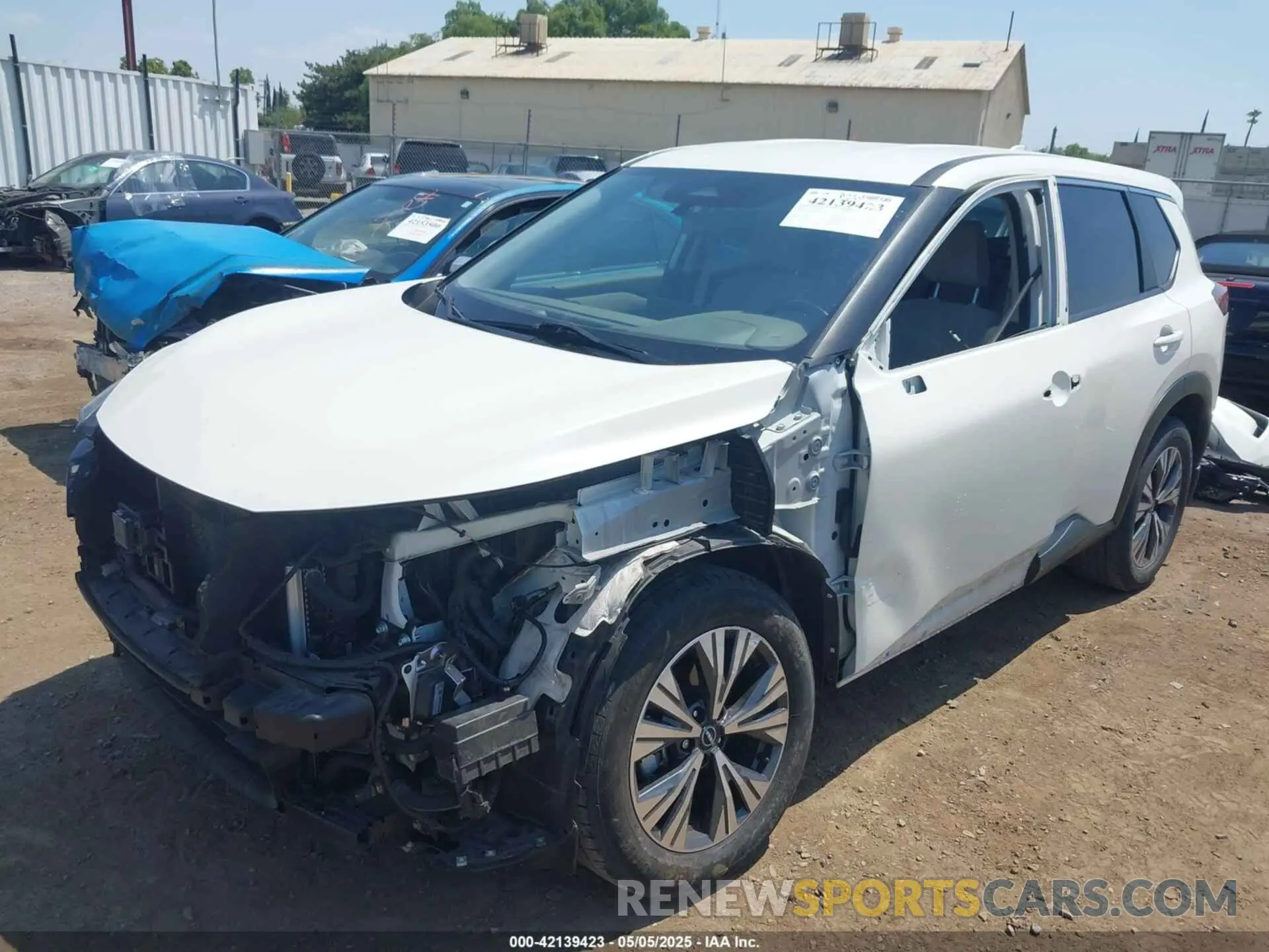 2 Photograph of a damaged car JN8BT3BA8PW408605 NISSAN ROGUE 2023