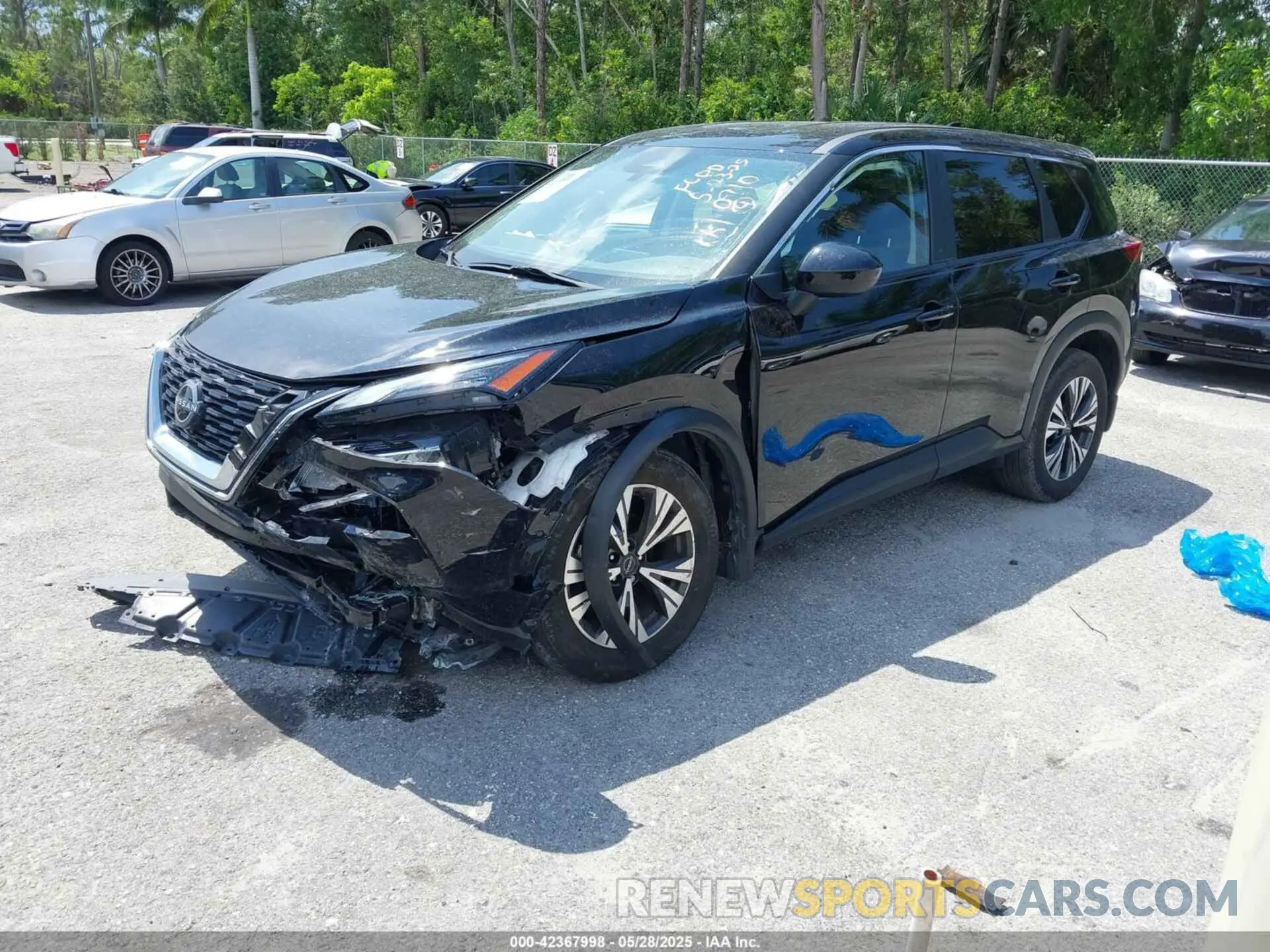 2 Photograph of a damaged car JN8BT3BA8PW430345 NISSAN ROGUE 2023