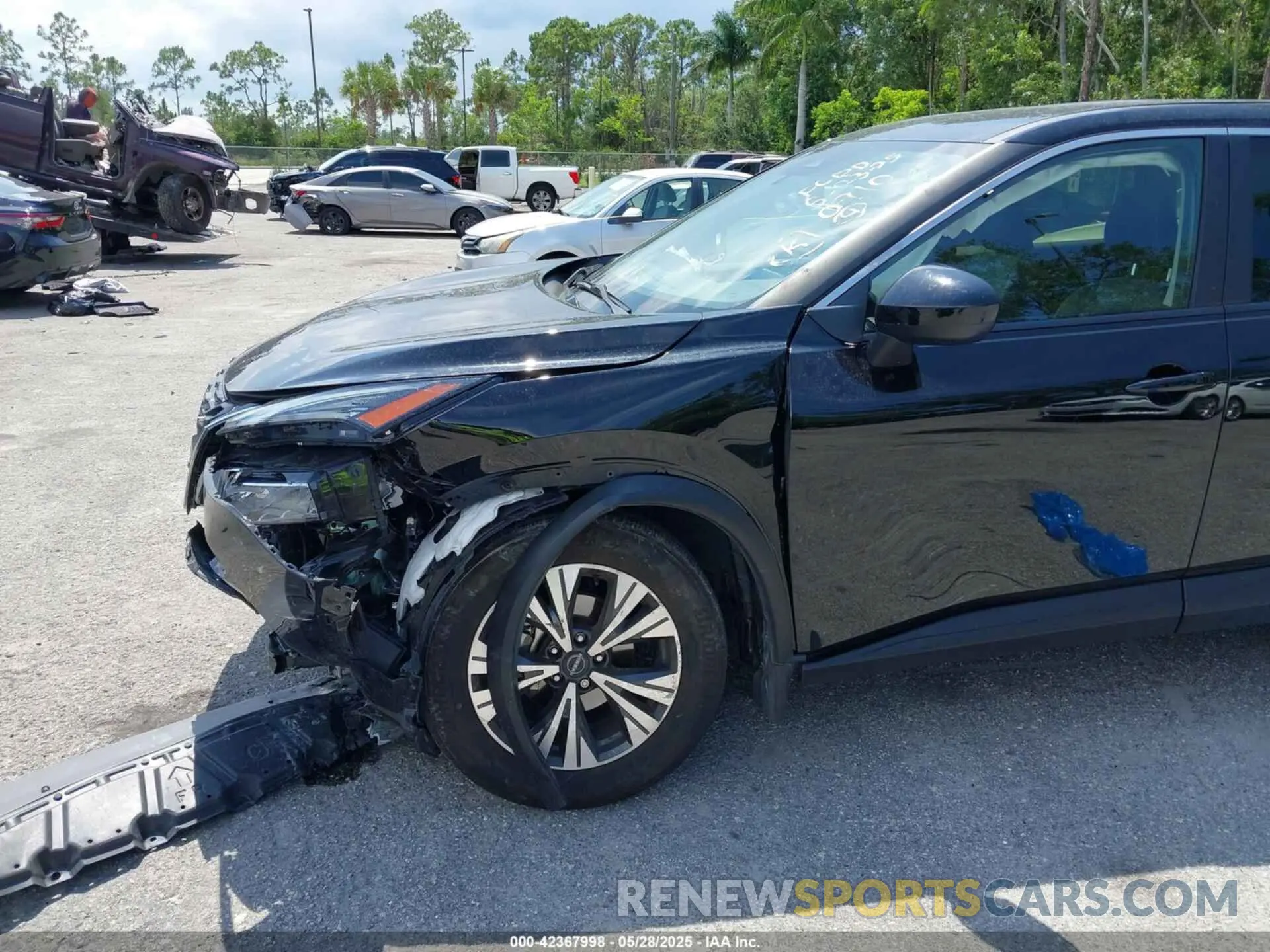6 Photograph of a damaged car JN8BT3BA8PW430345 NISSAN ROGUE 2023