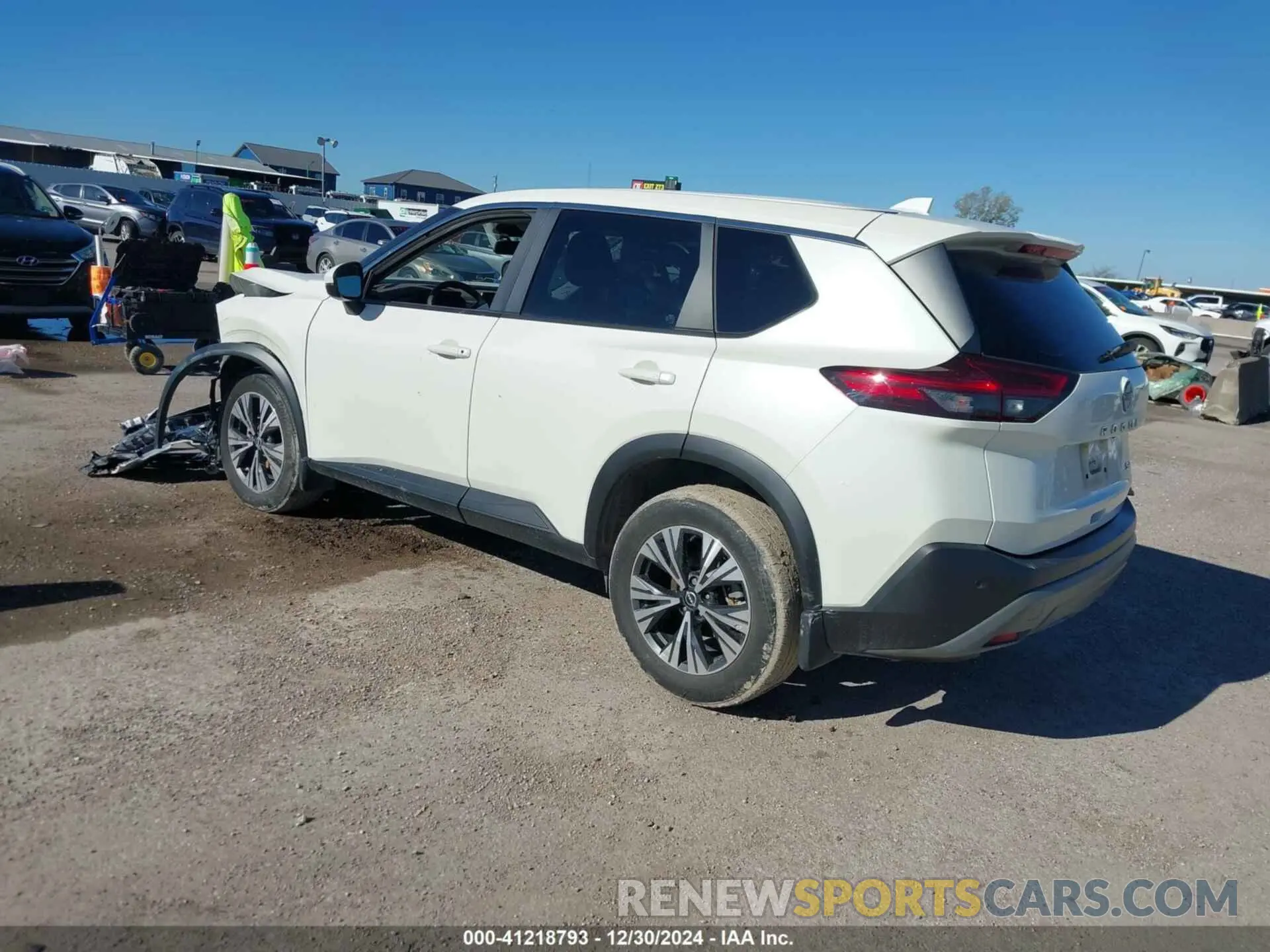 3 Photograph of a damaged car JN8BT3BA9PW405969 NISSAN ROGUE 2023