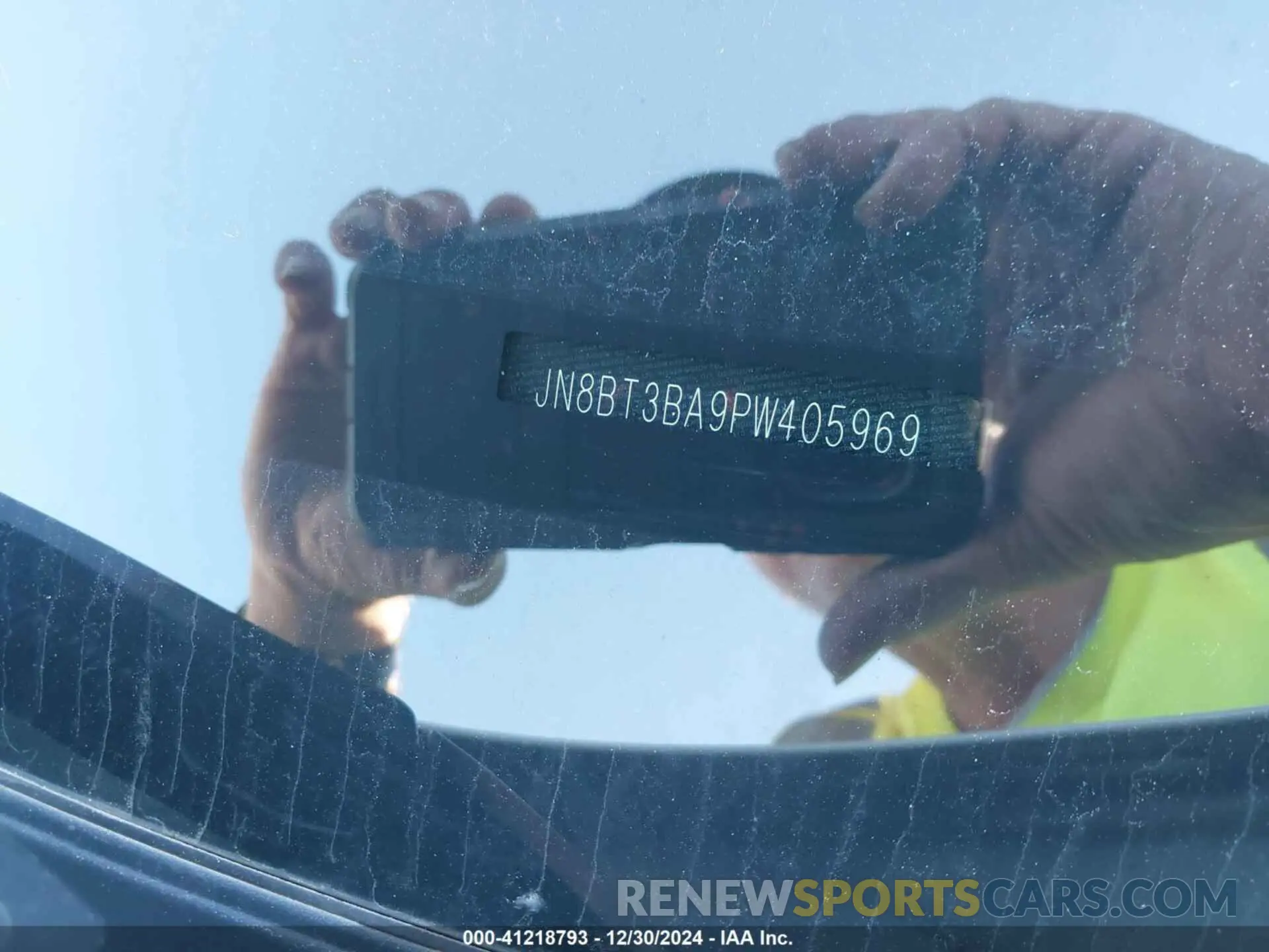 9 Photograph of a damaged car JN8BT3BA9PW405969 NISSAN ROGUE 2023
