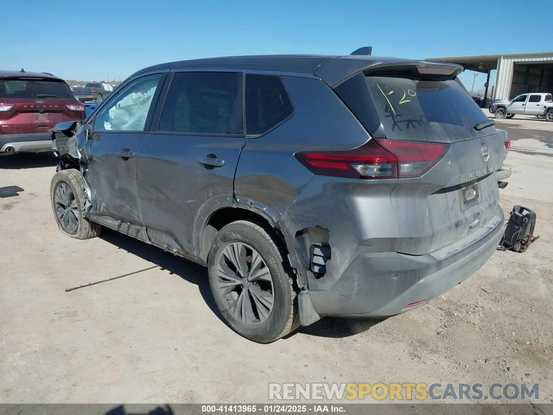 3 Photograph of a damaged car JN8BT3BA9PW436669 NISSAN ROGUE 2023