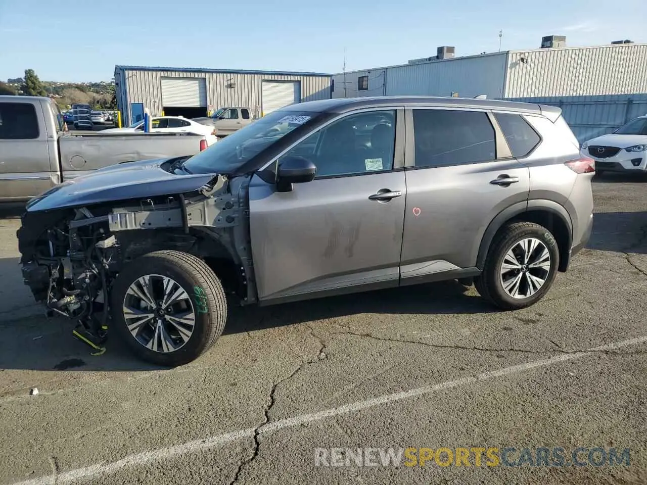 1 Photograph of a damaged car JN8BT3BAXPW407441 NISSAN ROGUE 2023