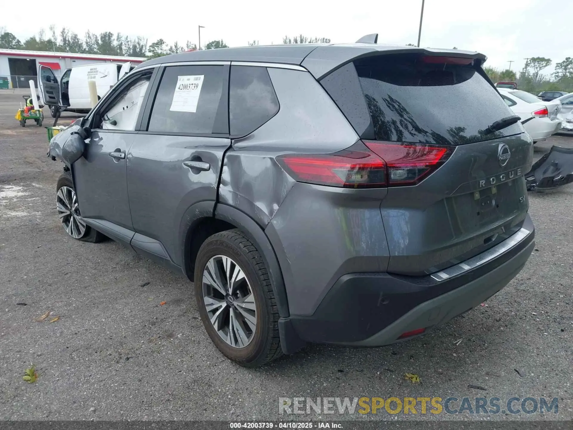 3 Фотография поврежденного автомобиля JN8BT3BAXPW424045 NISSAN ROGUE 2023