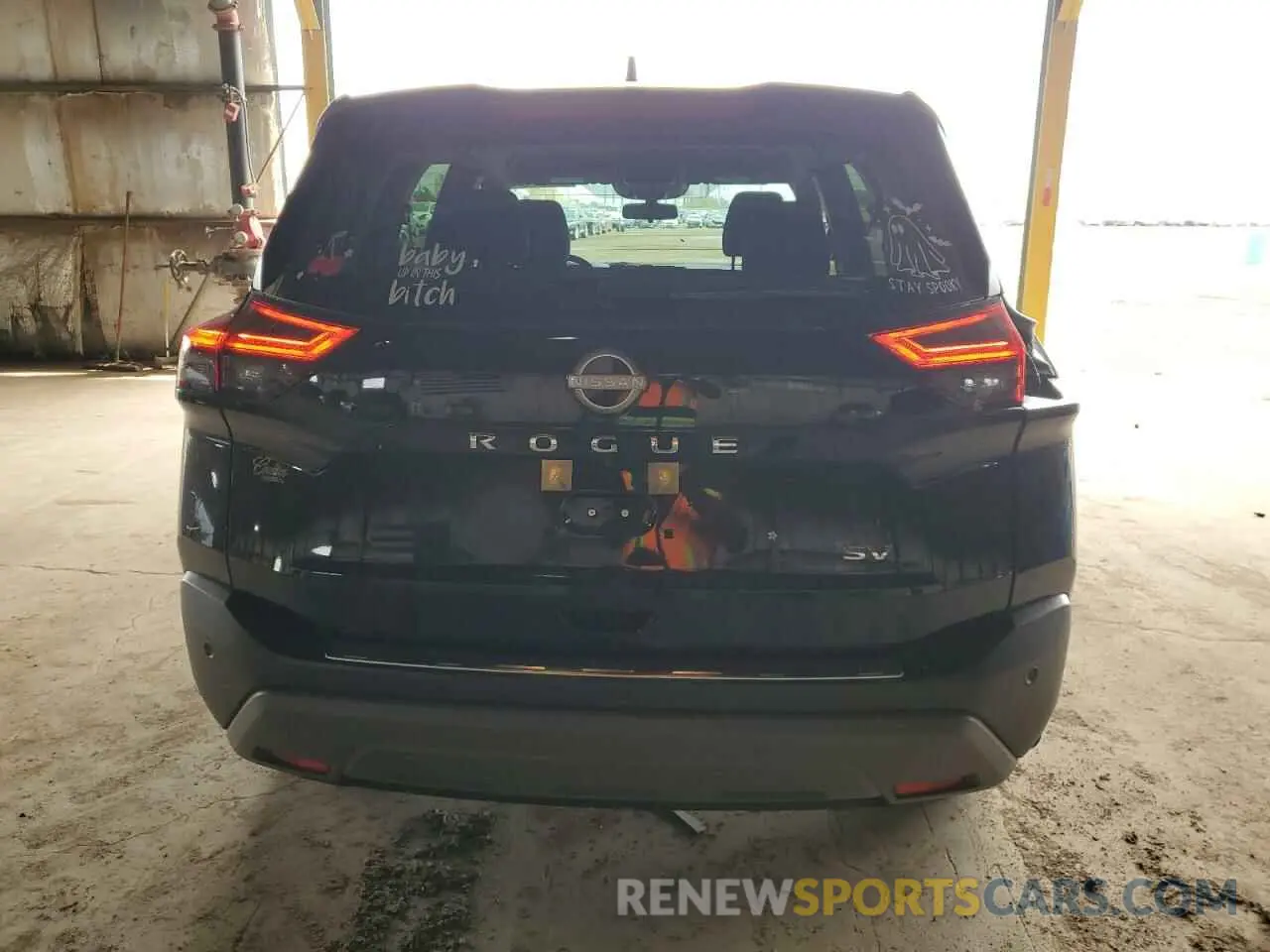6 Photograph of a damaged car JN8BT3BAXPW426782 NISSAN ROGUE 2023