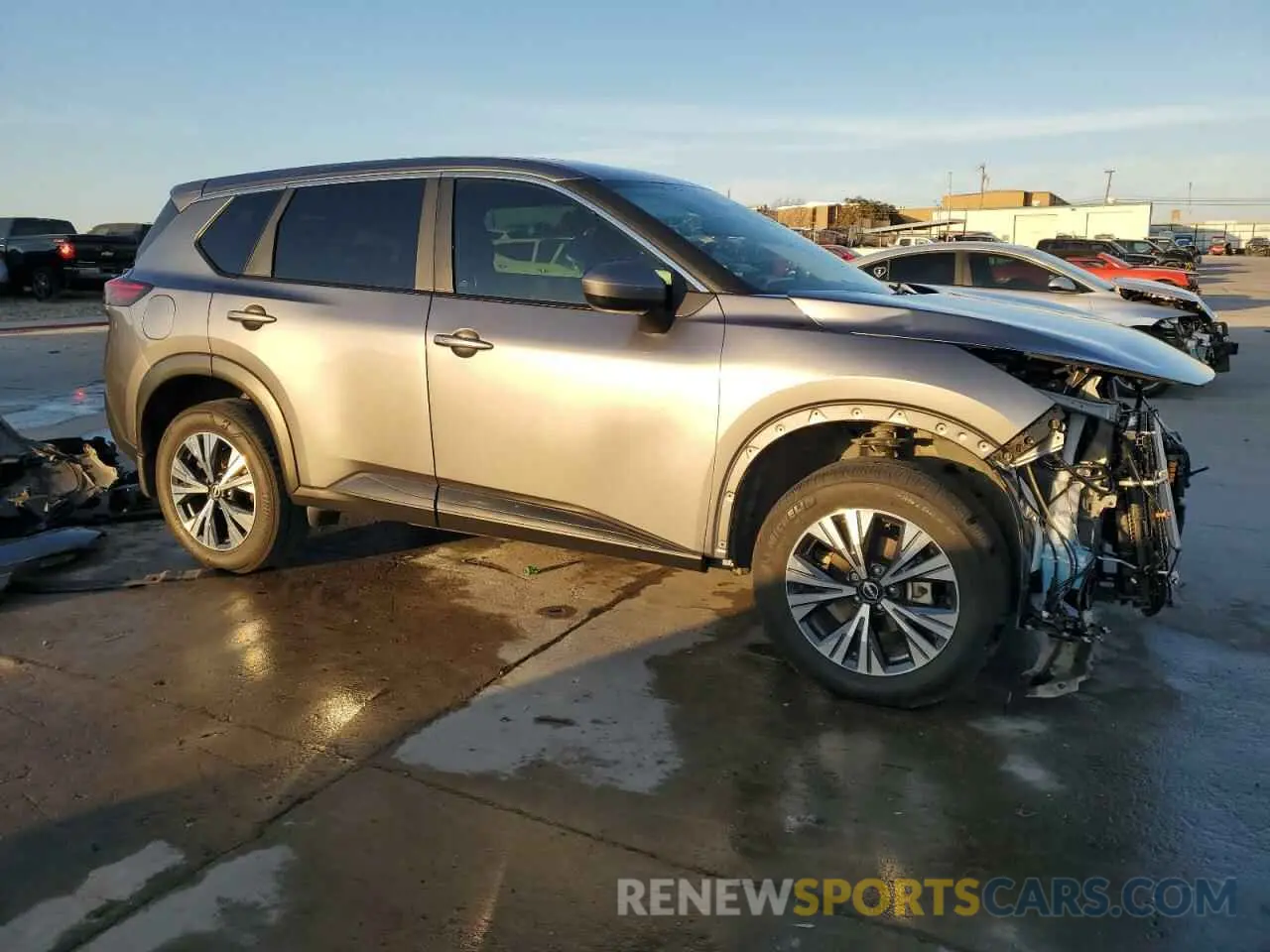 4 Фотография поврежденного автомобиля JN8BT3BAXPW427785 NISSAN ROGUE 2023