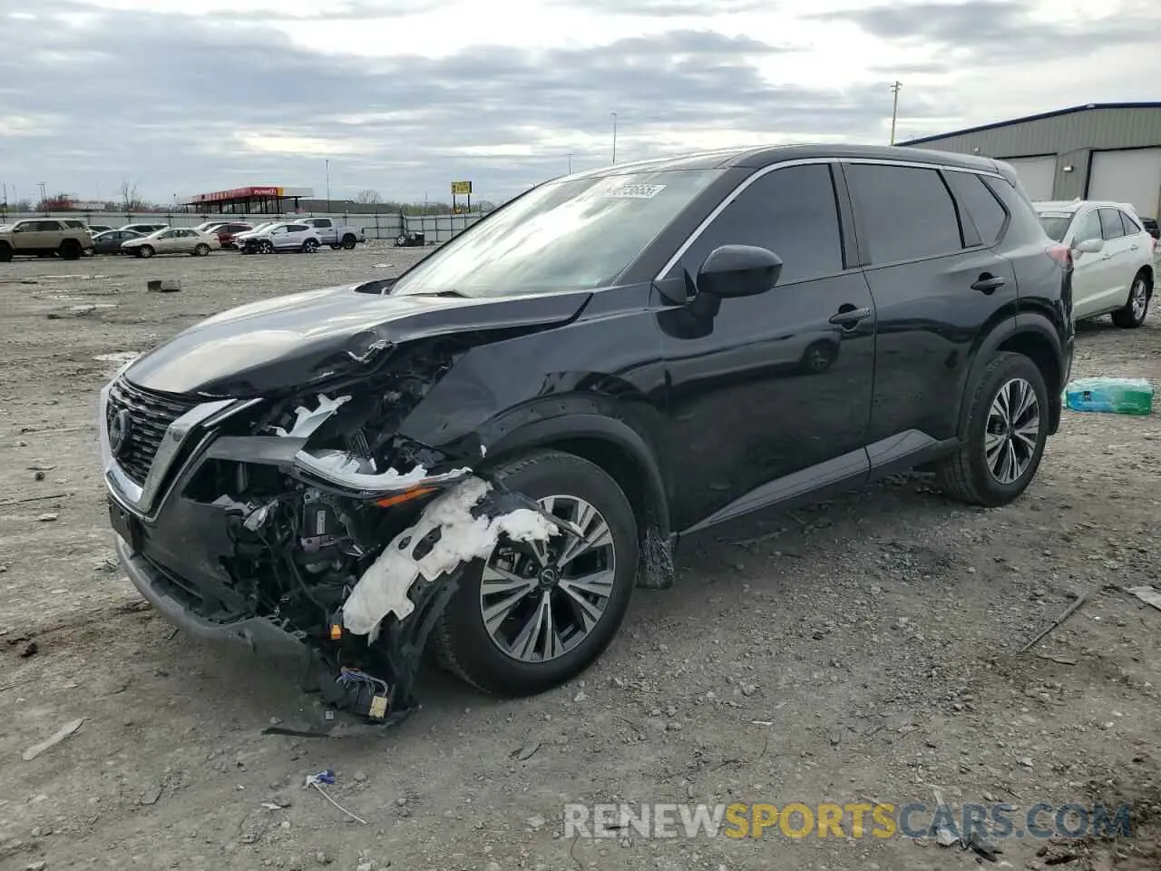1 Photograph of a damaged car JN8BT3BB0PW196131 NISSAN ROGUE 2023