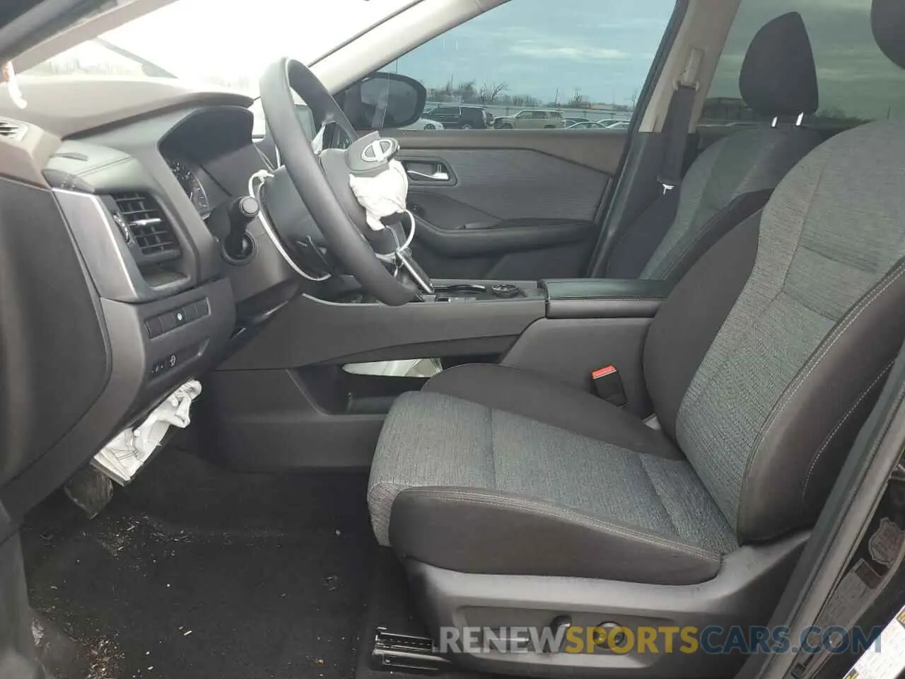7 Photograph of a damaged car JN8BT3BB0PW196131 NISSAN ROGUE 2023