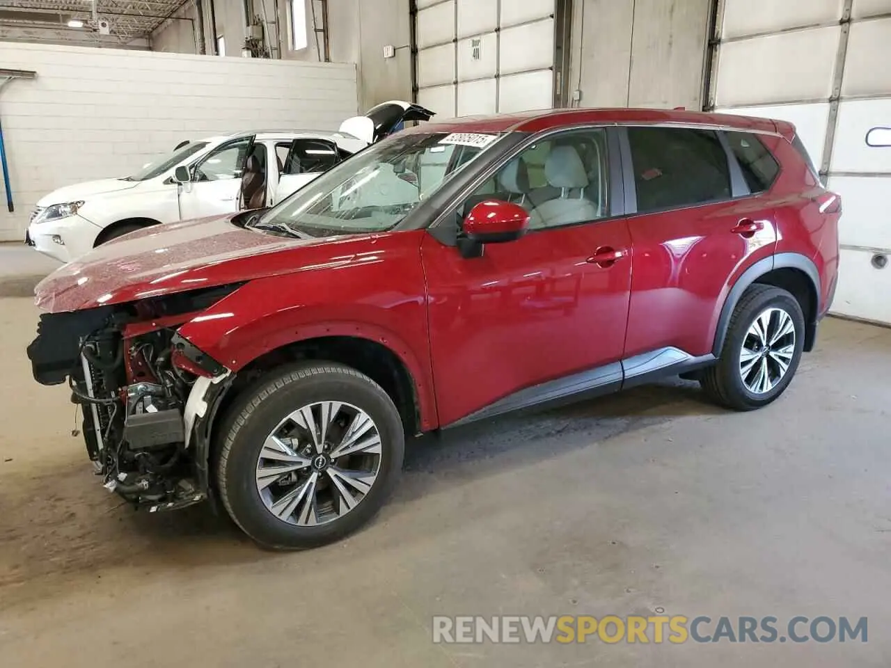 1 Photograph of a damaged car JN8BT3BB0PW202655 NISSAN ROGUE 2023