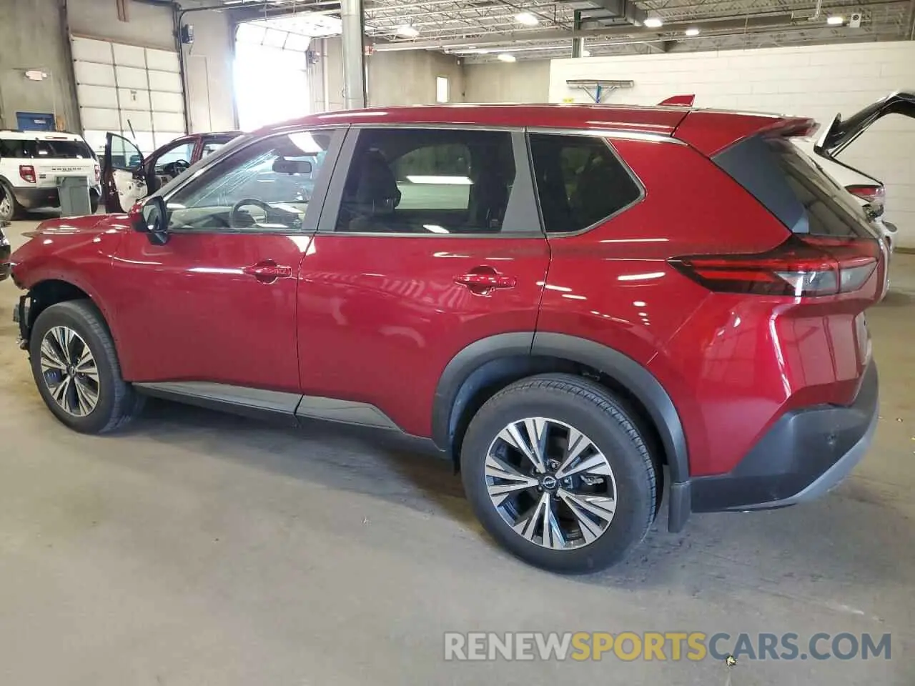 2 Photograph of a damaged car JN8BT3BB0PW202655 NISSAN ROGUE 2023