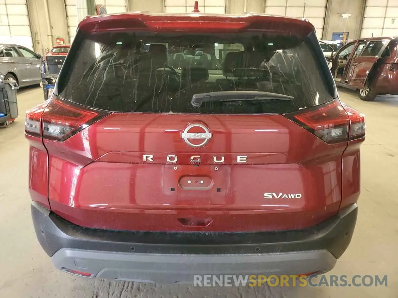 6 Photograph of a damaged car JN8BT3BB0PW202655 NISSAN ROGUE 2023