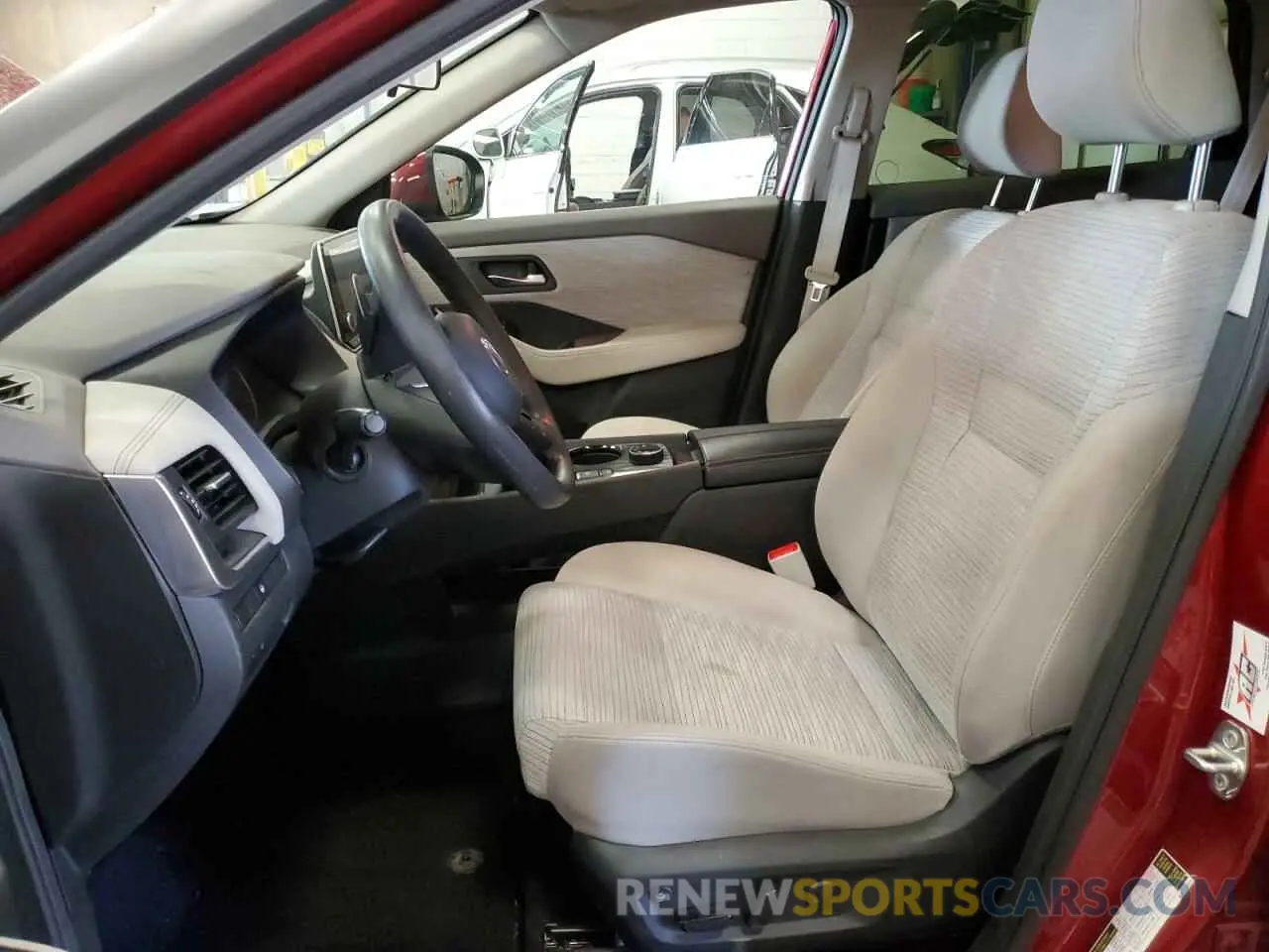 7 Photograph of a damaged car JN8BT3BB0PW202655 NISSAN ROGUE 2023