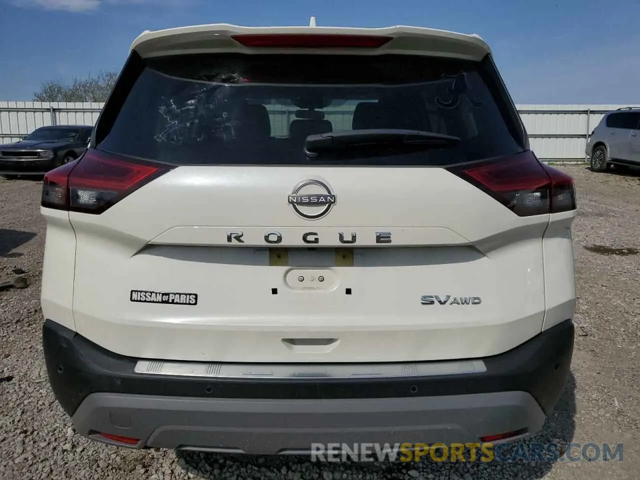 6 Photograph of a damaged car JN8BT3BB0PW356900 NISSAN ROGUE 2023