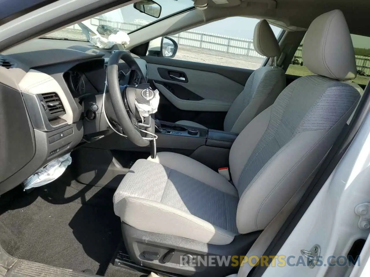 7 Photograph of a damaged car JN8BT3BB0PW356900 NISSAN ROGUE 2023