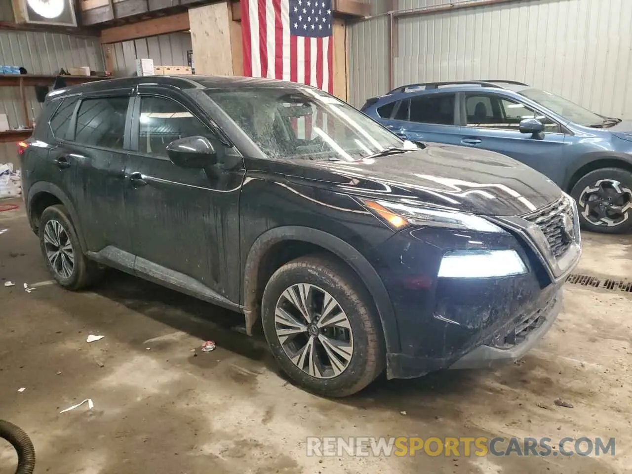4 Photograph of a damaged car JN8BT3BB0PW471643 NISSAN ROGUE 2023
