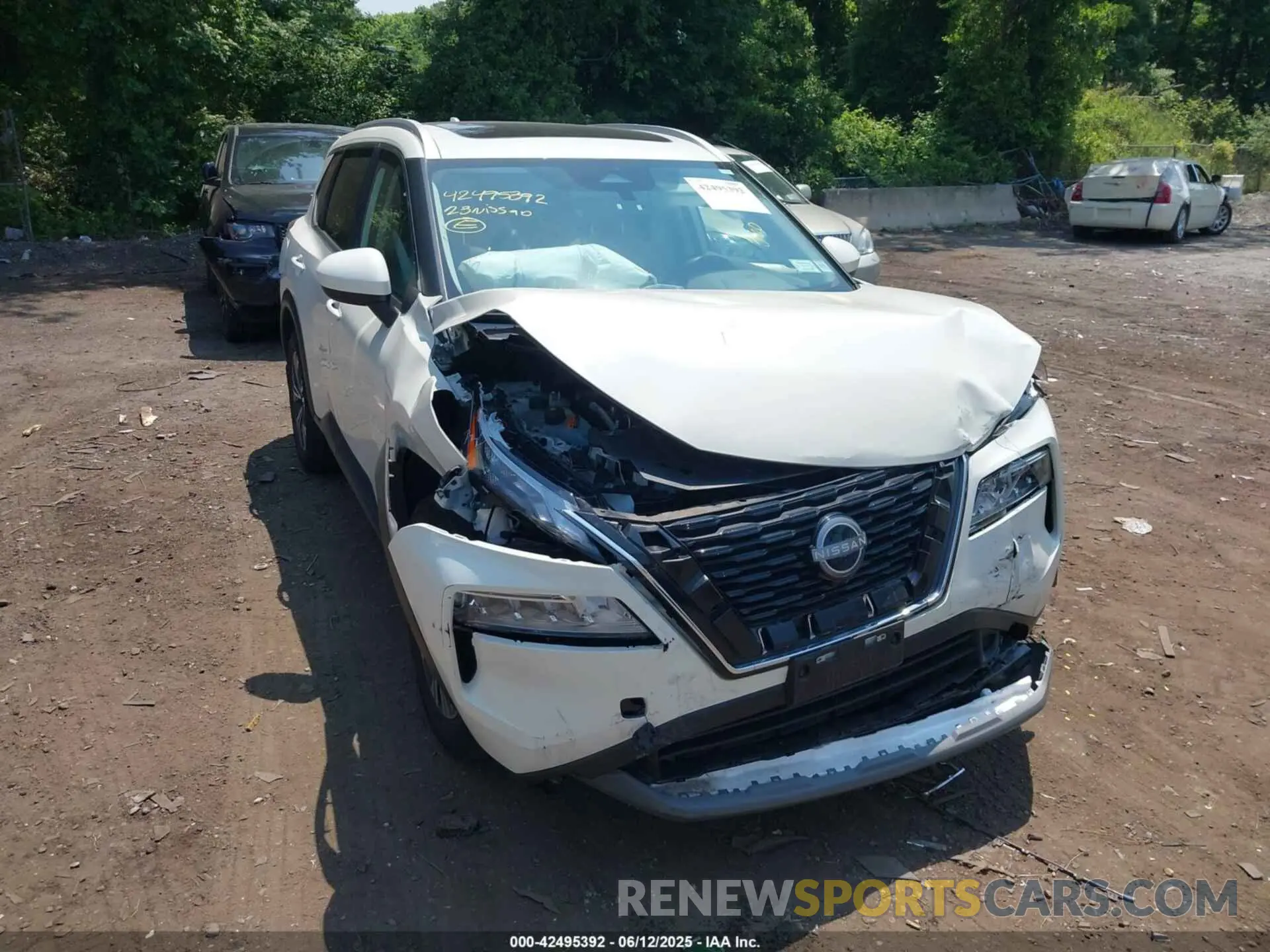 6 Photograph of a damaged car JN8BT3BB1PW492968 NISSAN ROGUE 2023