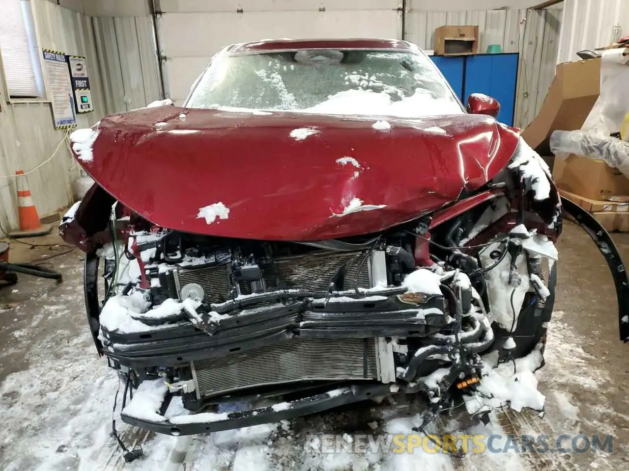 5 Photograph of a damaged car JN8BT3BB2PW194753 NISSAN ROGUE 2023