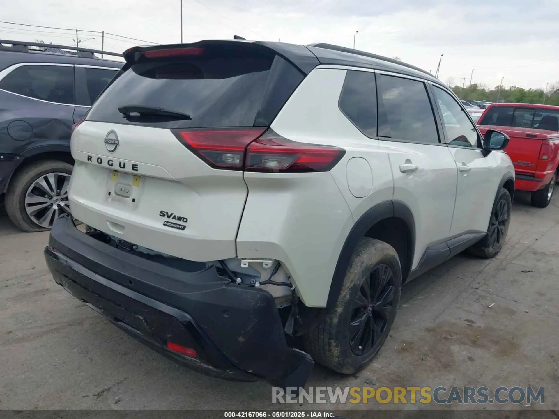 4 Фотография поврежденного автомобиля JN8BT3BB2PW203581 NISSAN ROGUE 2023