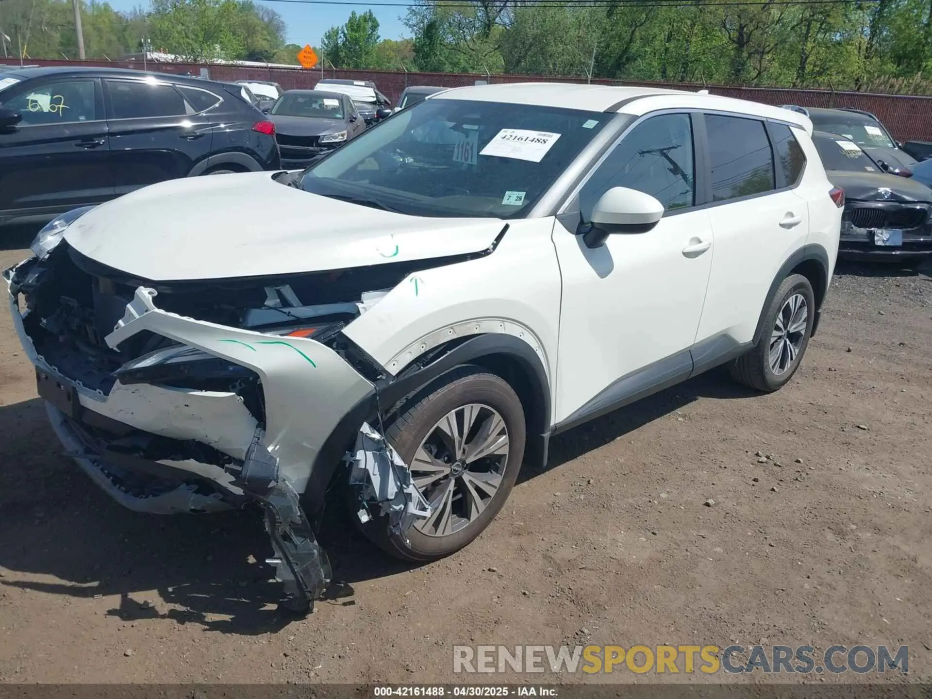 2 Фотография поврежденного автомобиля JN8BT3BB2PW476553 NISSAN ROGUE 2023