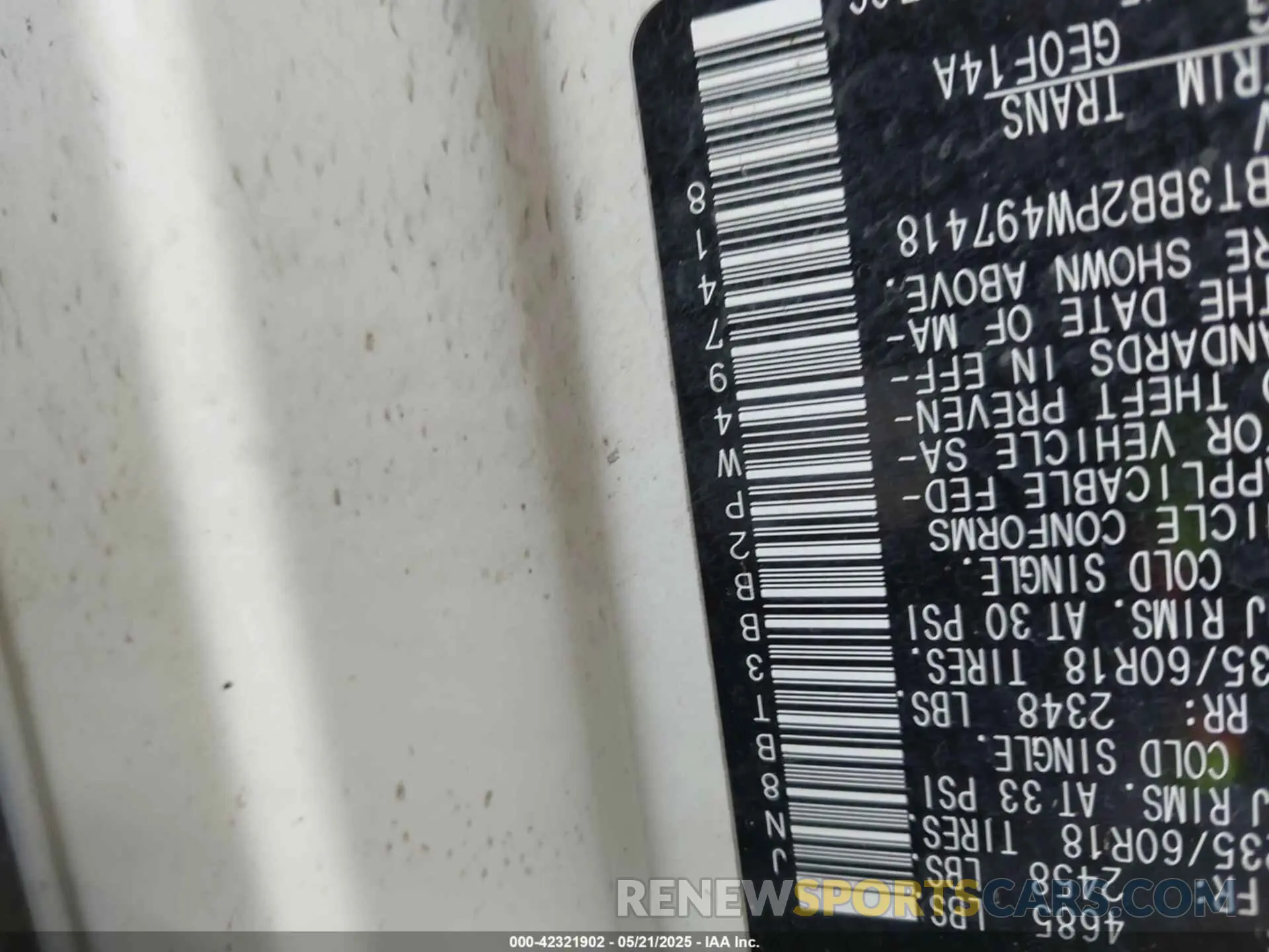 9 Фотография поврежденного автомобиля JN8BT3BB2PW497418 NISSAN ROGUE 2023