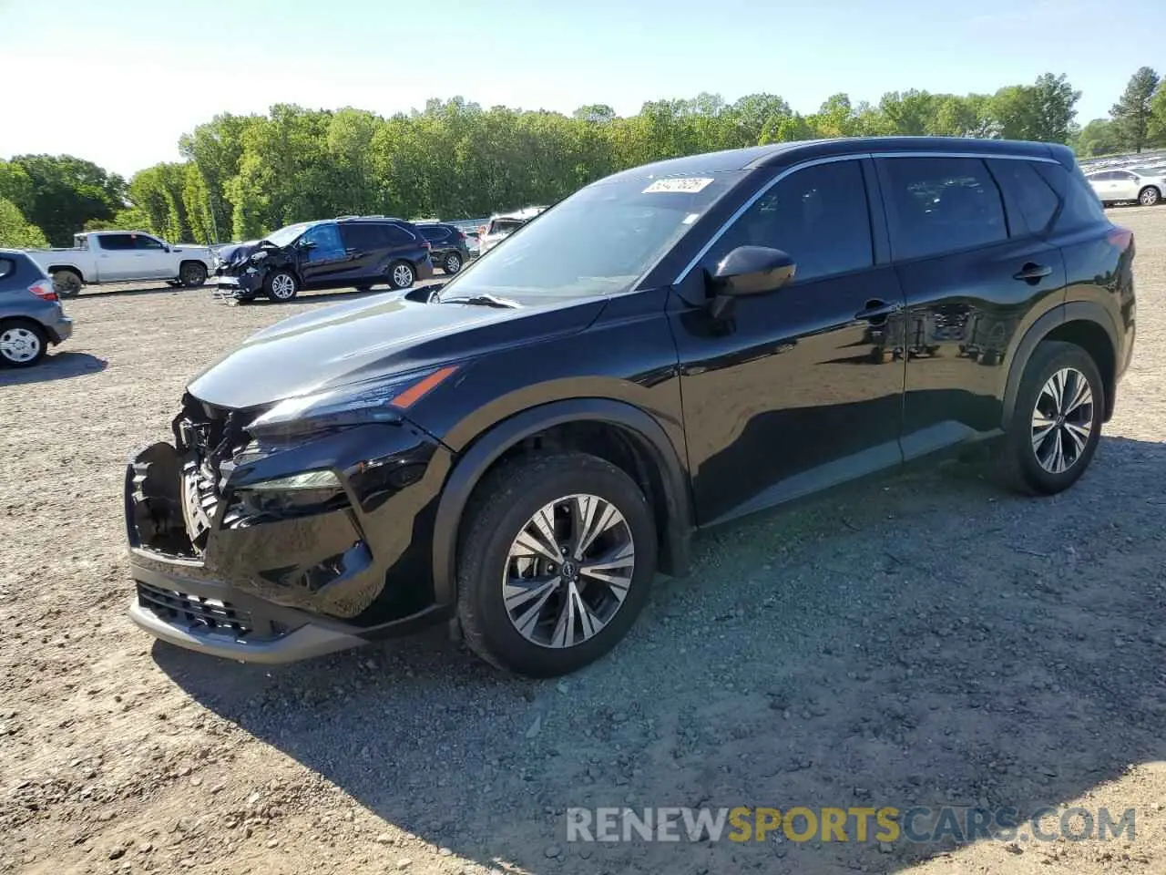 1 Photograph of a damaged car JN8BT3BB3PW354705 NISSAN ROGUE 2023