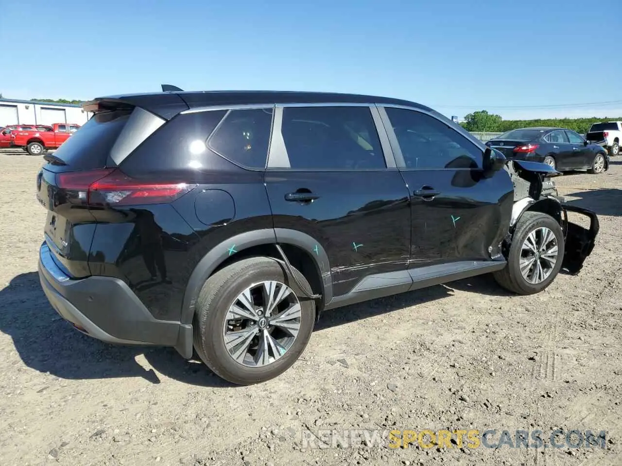 3 Photograph of a damaged car JN8BT3BB3PW354705 NISSAN ROGUE 2023