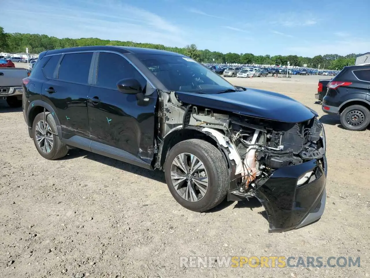 4 Photograph of a damaged car JN8BT3BB3PW354705 NISSAN ROGUE 2023