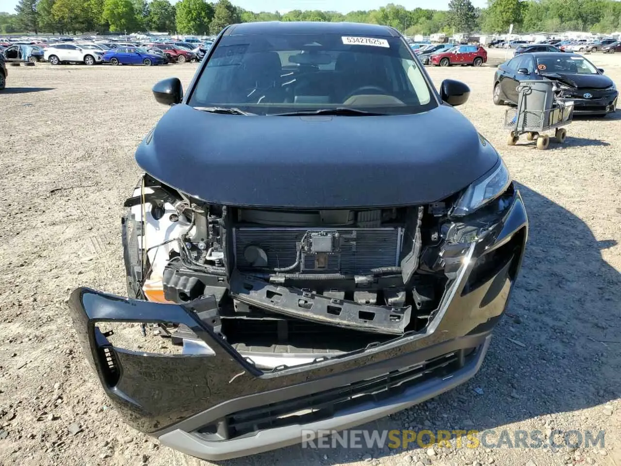 5 Photograph of a damaged car JN8BT3BB3PW354705 NISSAN ROGUE 2023
