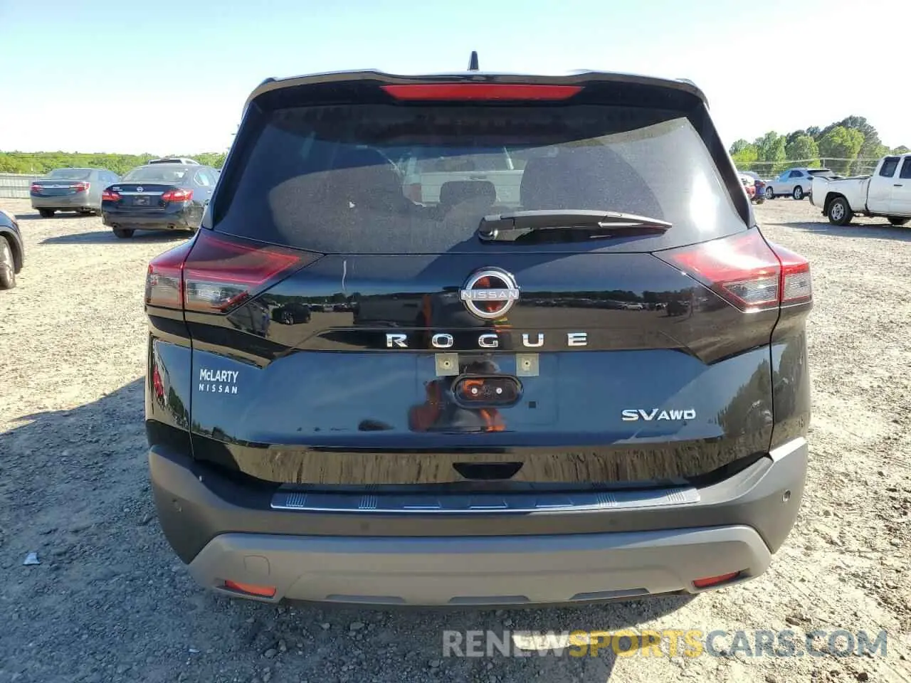 6 Photograph of a damaged car JN8BT3BB3PW354705 NISSAN ROGUE 2023