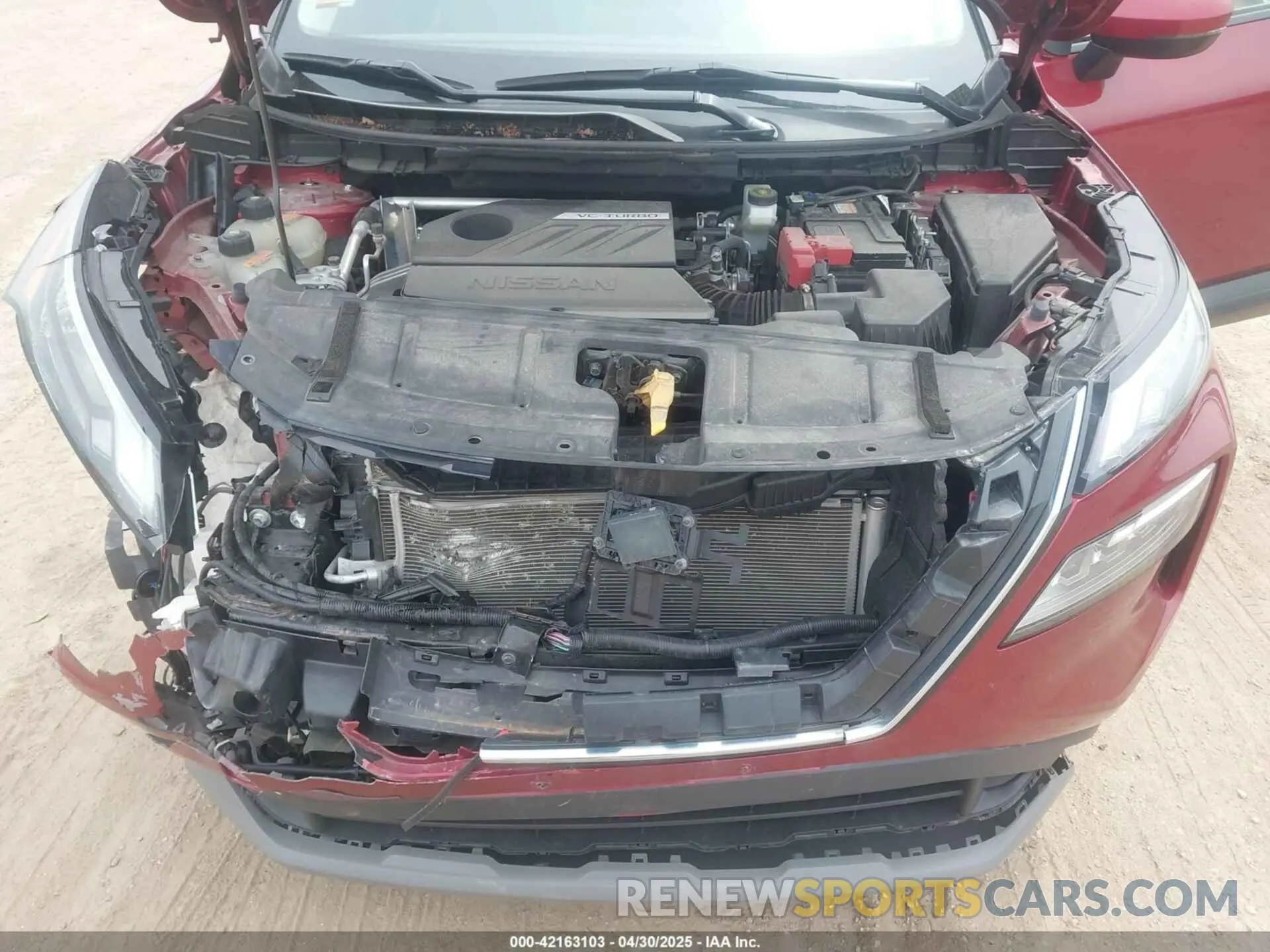 10 Photograph of a damaged car JN8BT3BB4PW182202 NISSAN ROGUE 2023