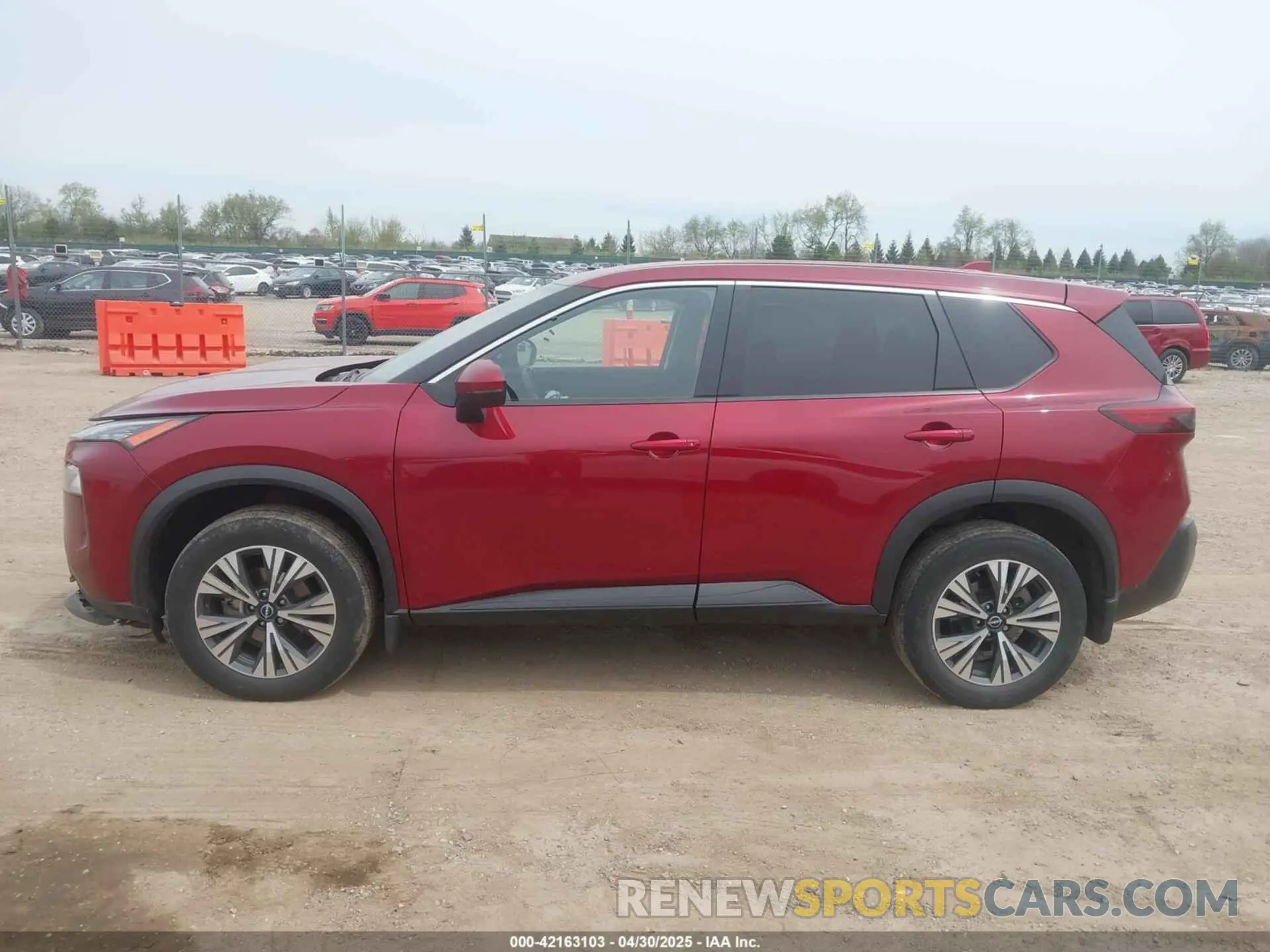 14 Photograph of a damaged car JN8BT3BB4PW182202 NISSAN ROGUE 2023