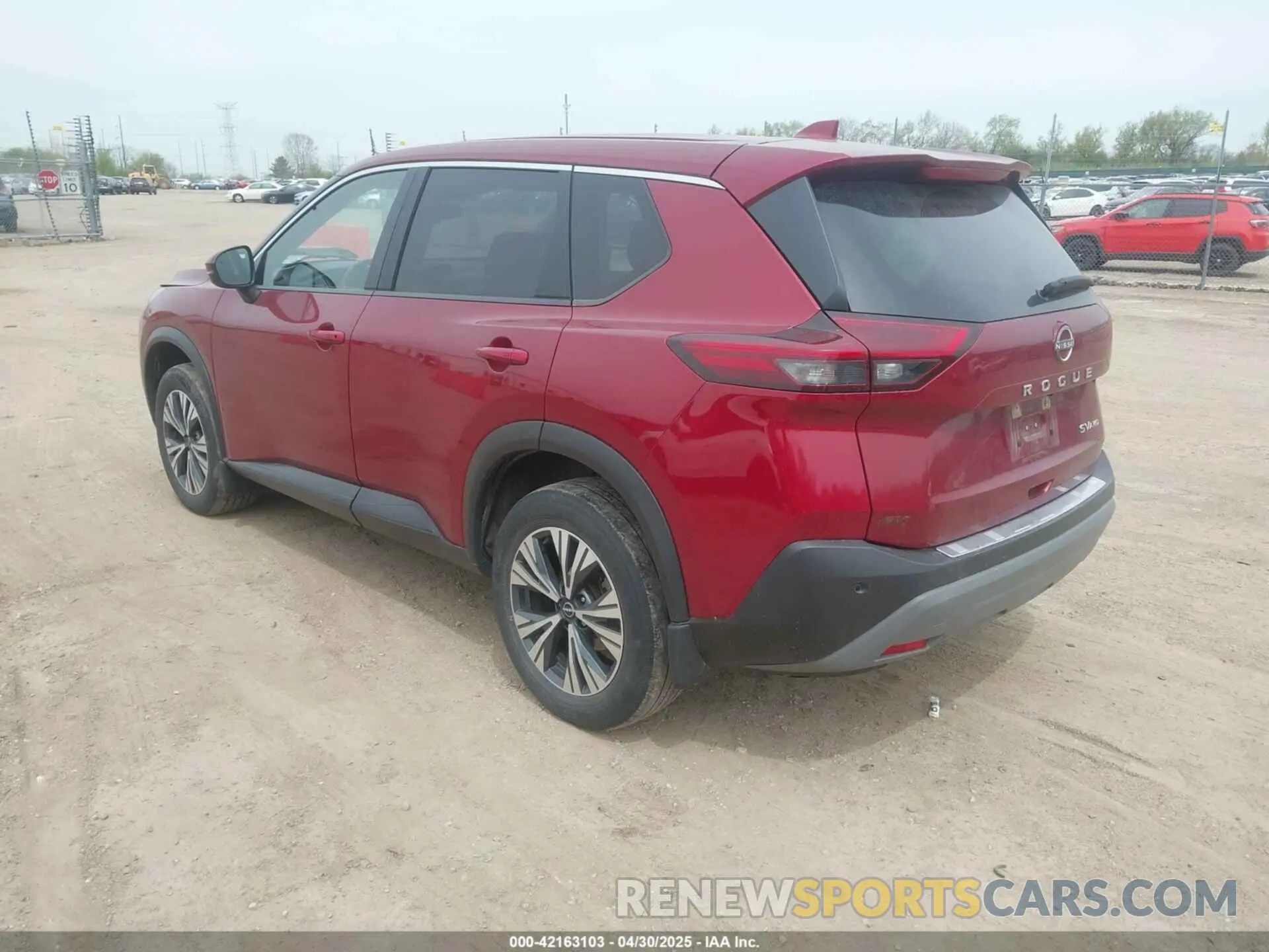 3 Photograph of a damaged car JN8BT3BB4PW182202 NISSAN ROGUE 2023