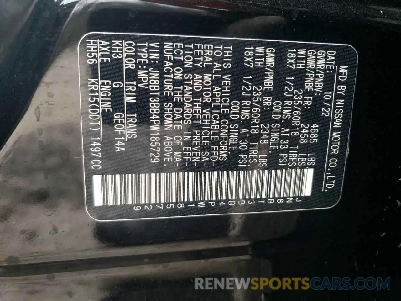 16 Фотография поврежденного автомобиля JN8BT3BB4PW185729 NISSAN ROGUE 2023