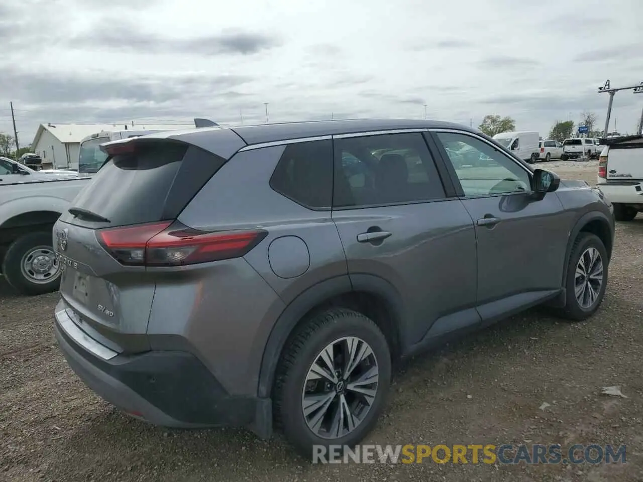 3 Photograph of a damaged car JN8BT3BB4PW192728 NISSAN ROGUE 2023