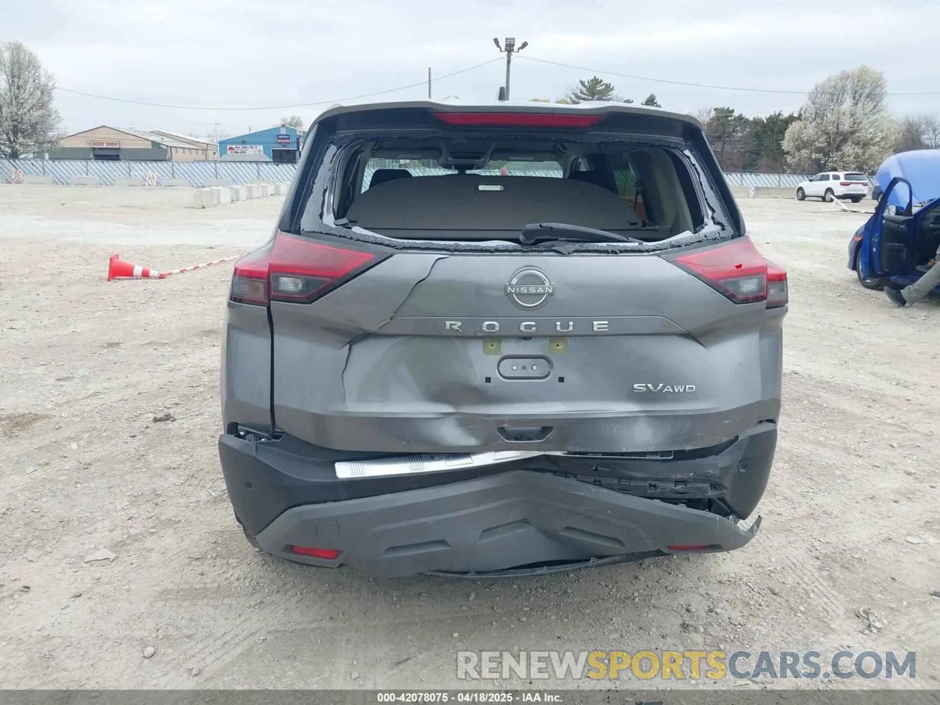 17 Photograph of a damaged car JN8BT3BB4PW472231 NISSAN ROGUE 2023
