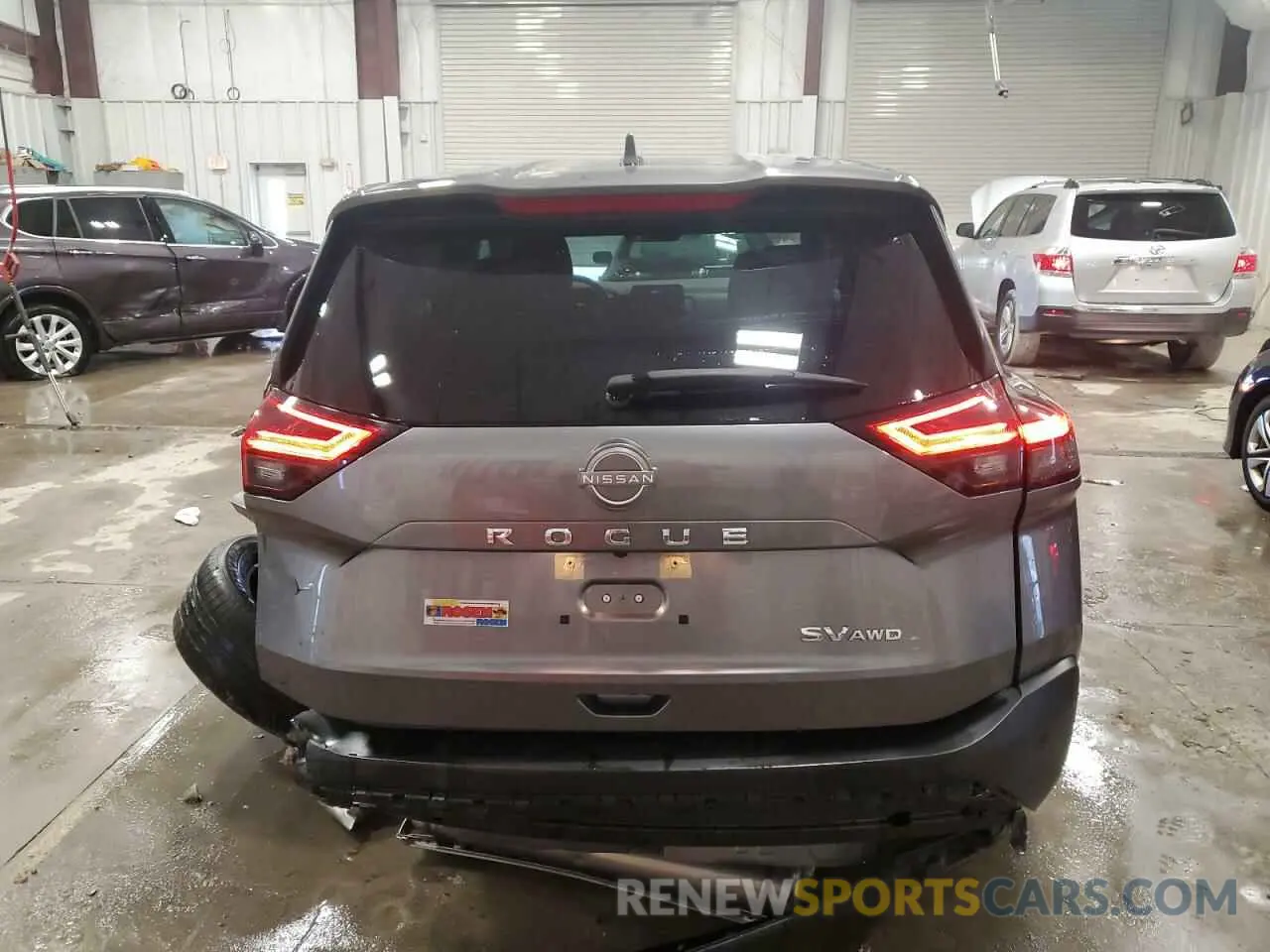 6 Фотография поврежденного автомобиля JN8BT3BB4PW474870 NISSAN ROGUE 2023