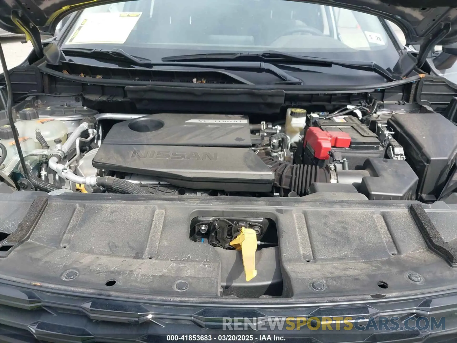 10 Photograph of a damaged car JN8BT3BB4PW476716 NISSAN ROGUE 2023