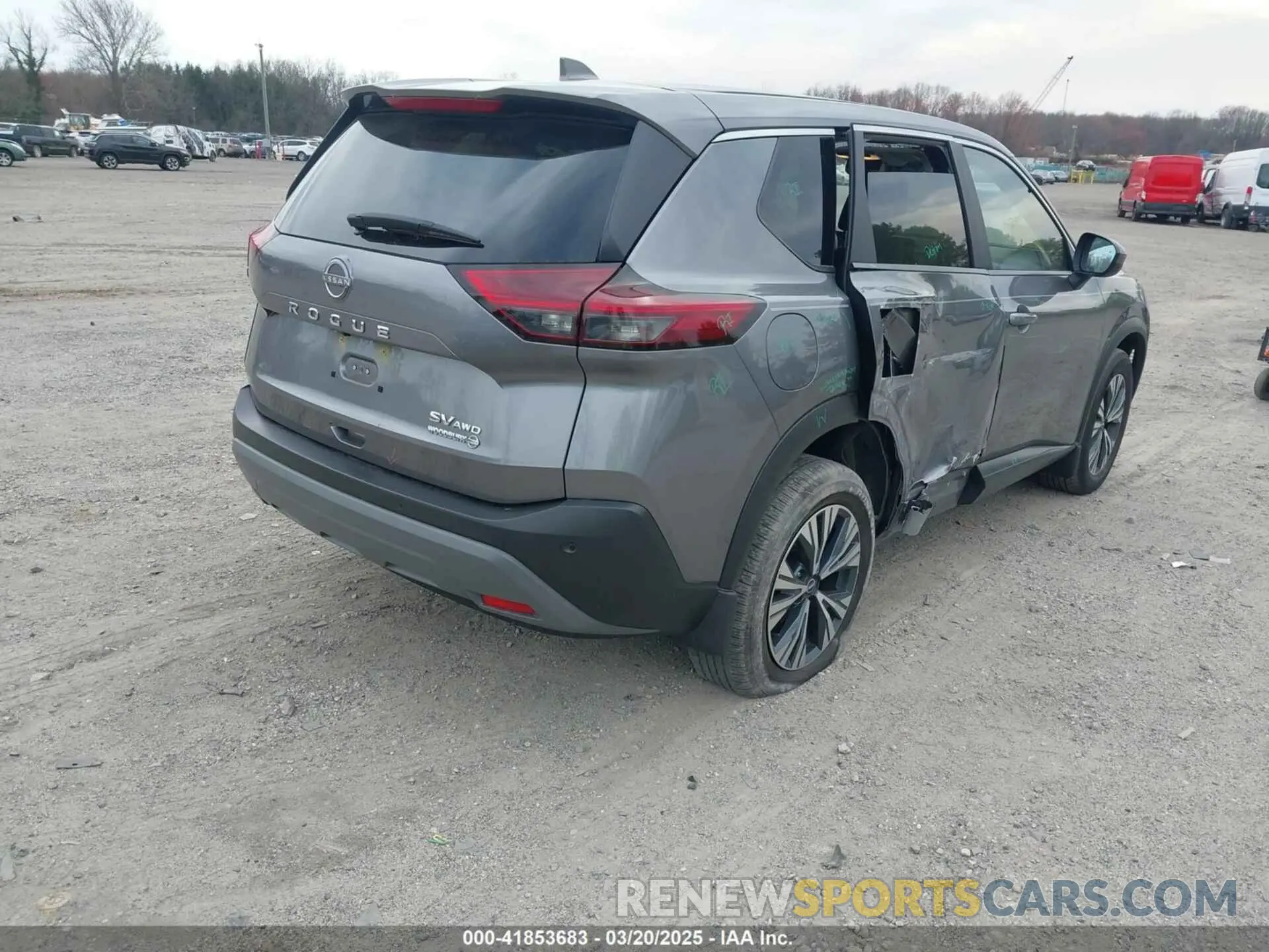 4 Photograph of a damaged car JN8BT3BB4PW476716 NISSAN ROGUE 2023