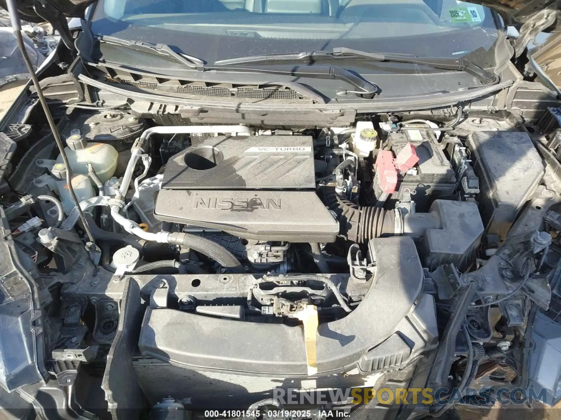 10 Photograph of a damaged car JN8BT3BB5PW183276 NISSAN ROGUE 2023