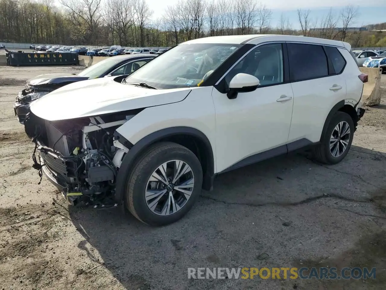 1 Photograph of a damaged car JN8BT3BB5PW460055 NISSAN ROGUE 2023