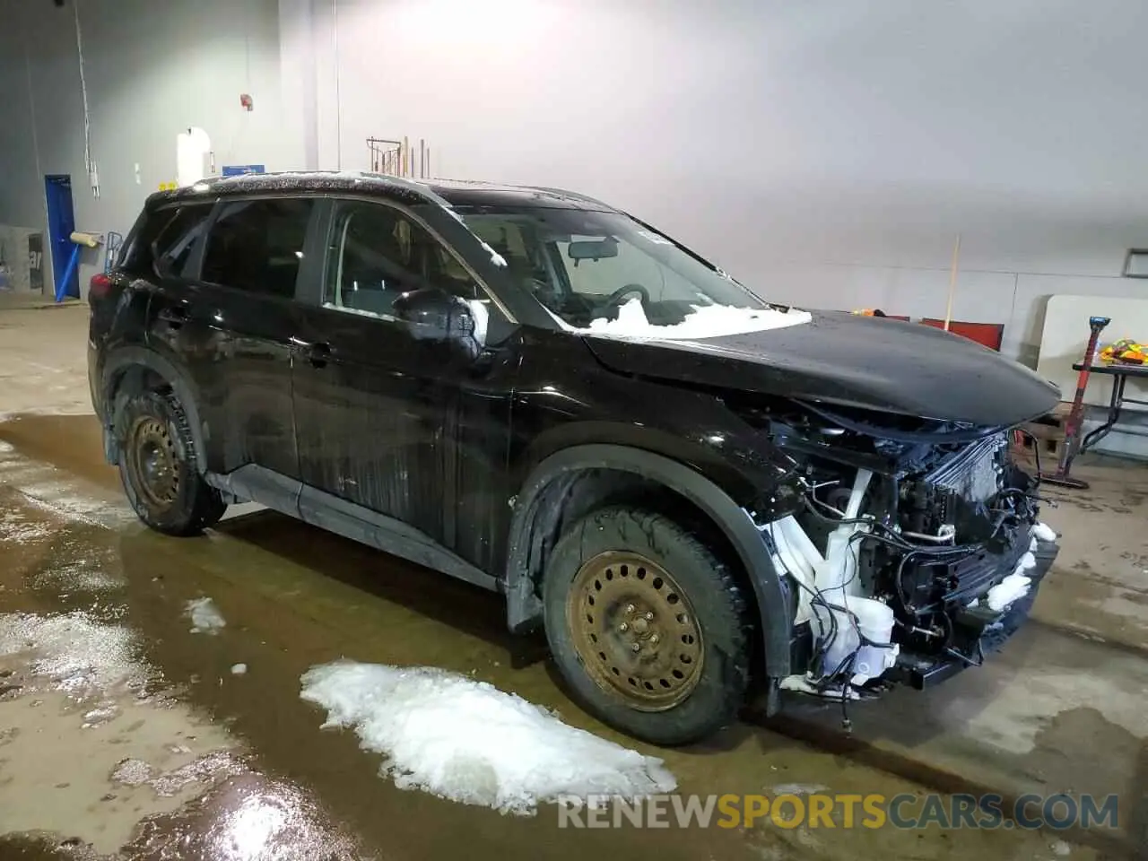 4 Photograph of a damaged car JN8BT3BB6PW207200 NISSAN ROGUE 2023