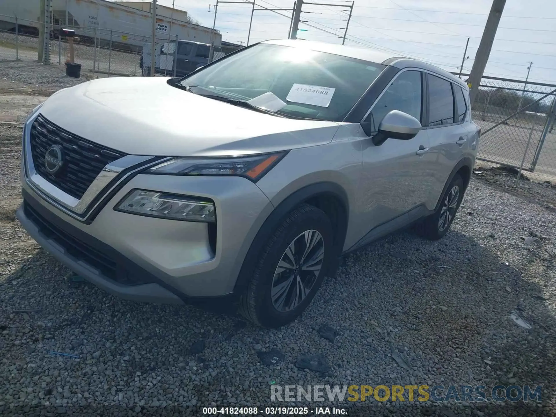 2 Photograph of a damaged car JN8BT3BB6PW359395 NISSAN ROGUE 2023