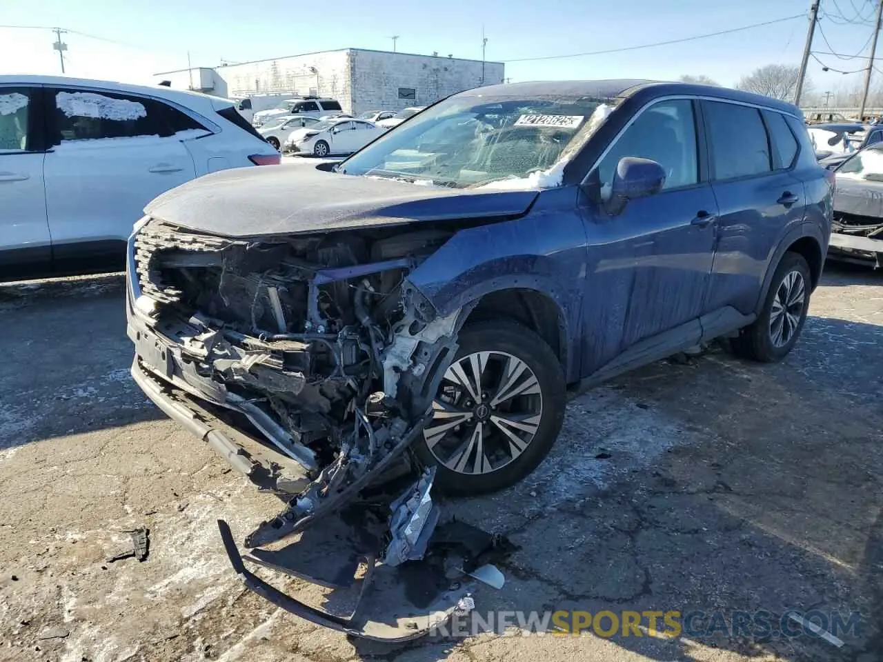 1 Photograph of a damaged car JN8BT3BB6PW480346 NISSAN ROGUE 2023