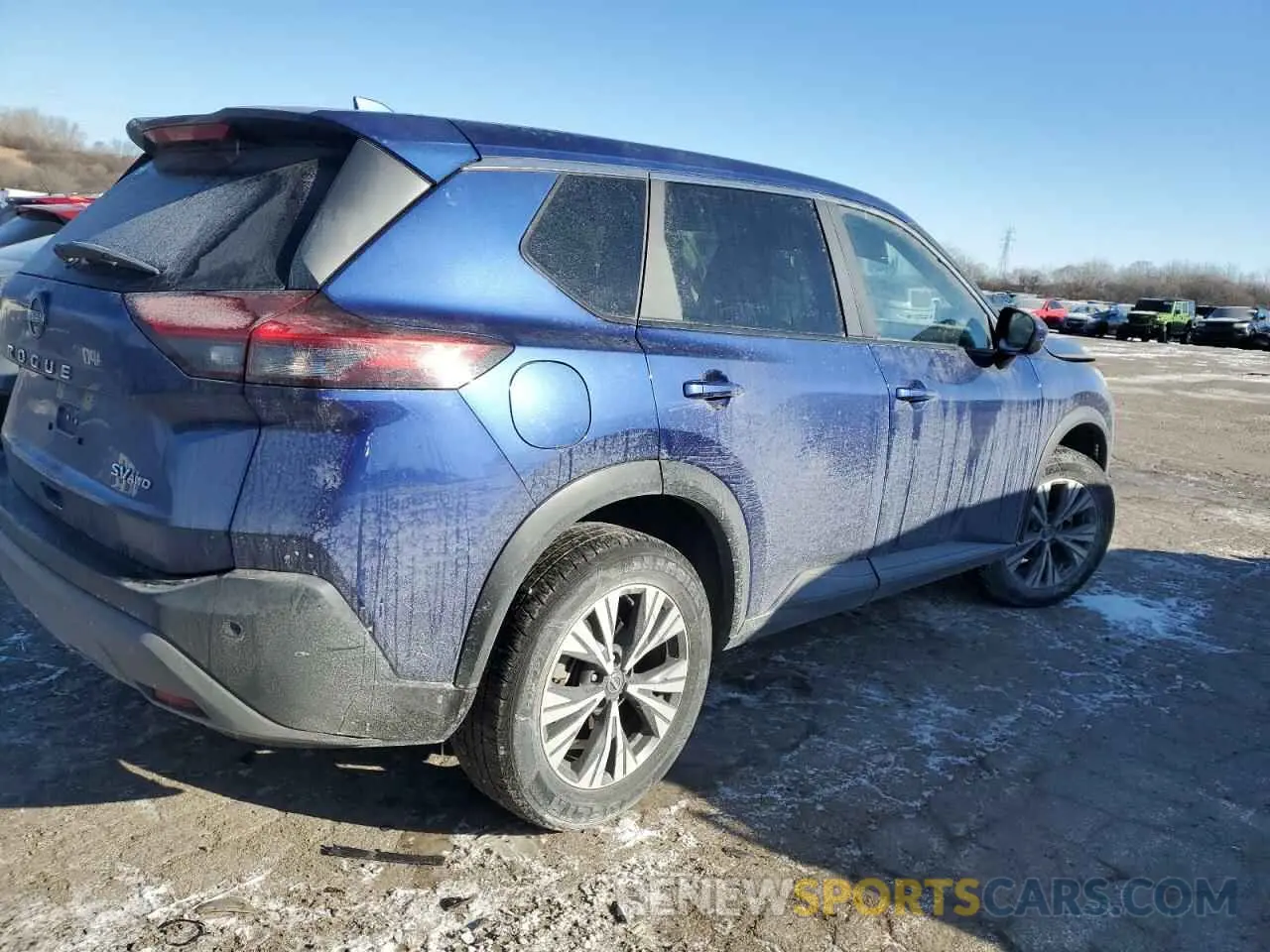 3 Photograph of a damaged car JN8BT3BB6PW480346 NISSAN ROGUE 2023