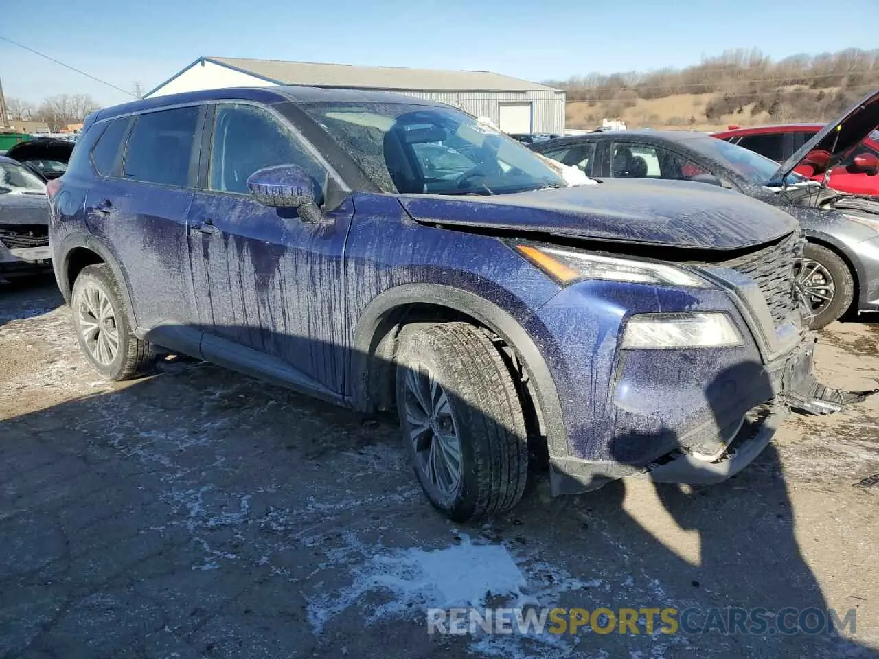 4 Photograph of a damaged car JN8BT3BB6PW480346 NISSAN ROGUE 2023