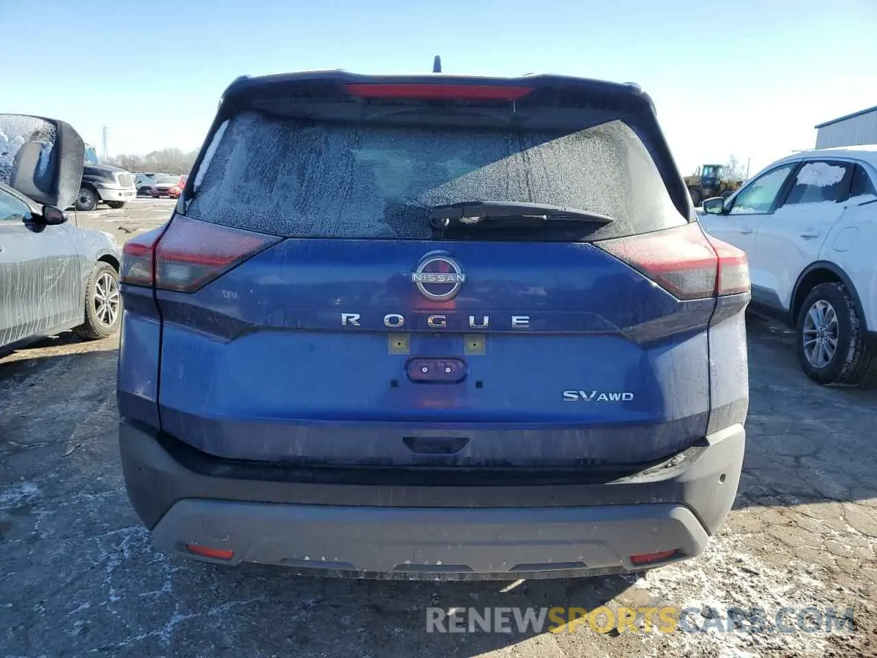 6 Photograph of a damaged car JN8BT3BB6PW480346 NISSAN ROGUE 2023